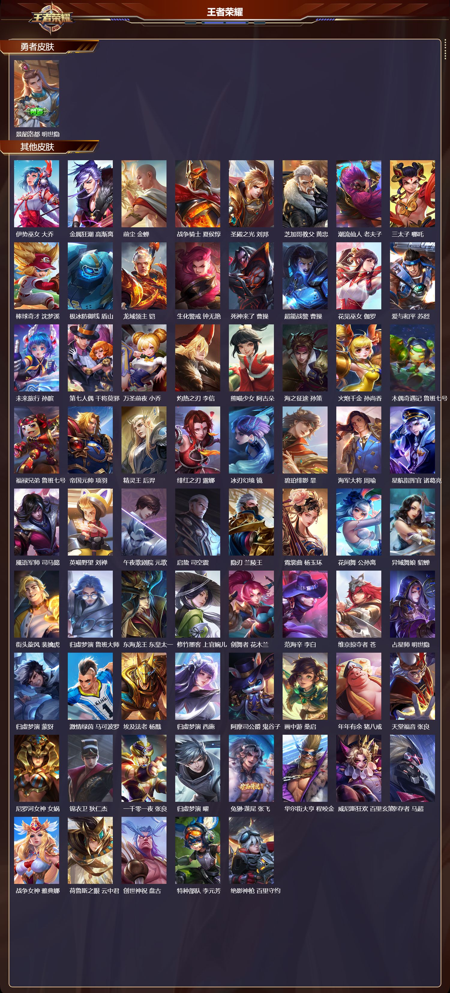 WZMK4249214王者荣耀账号详情图9