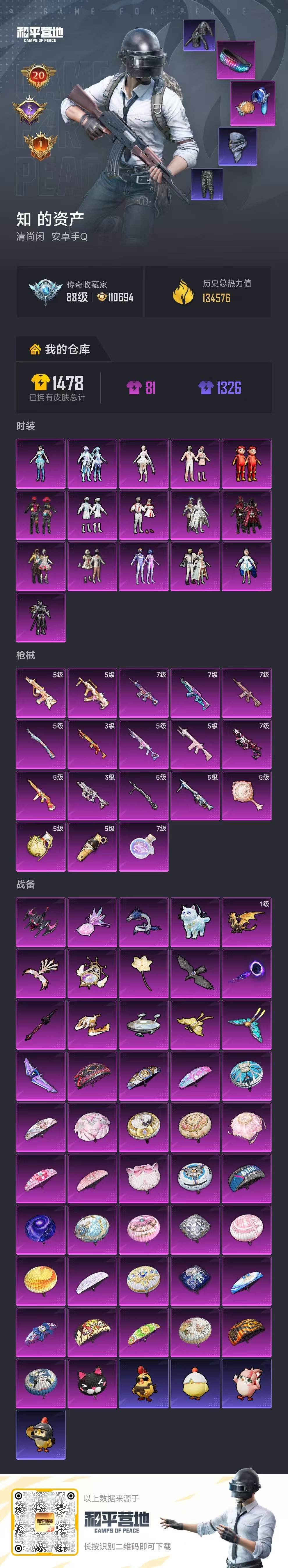 HPSJ4137216和平精英账号详情图2