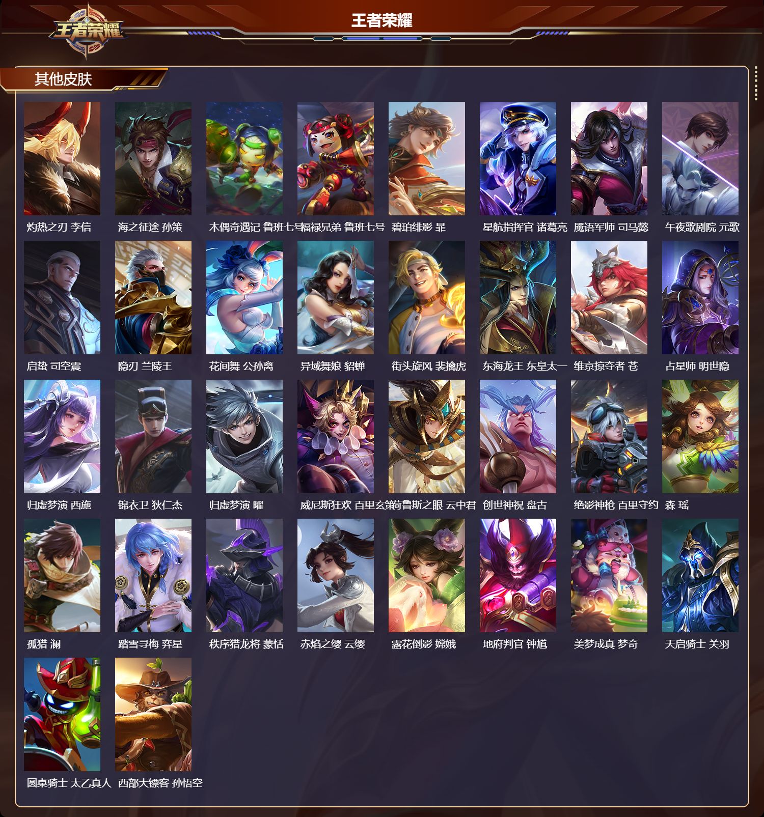 WZMK4249371王者荣耀账号详情图5