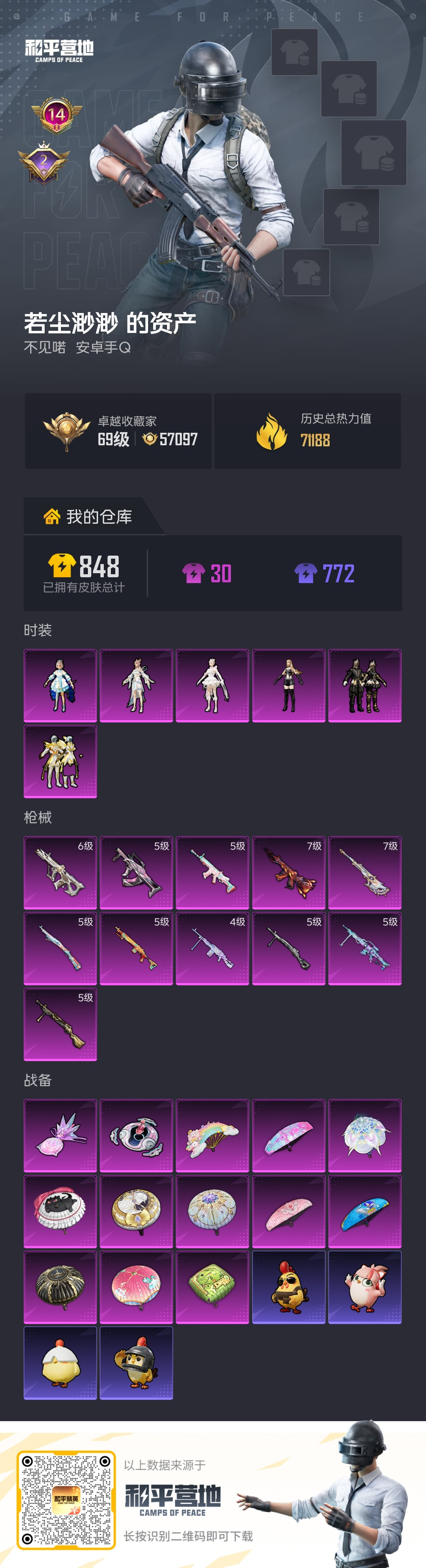 HPCMW4138805和平精英账号详情图2