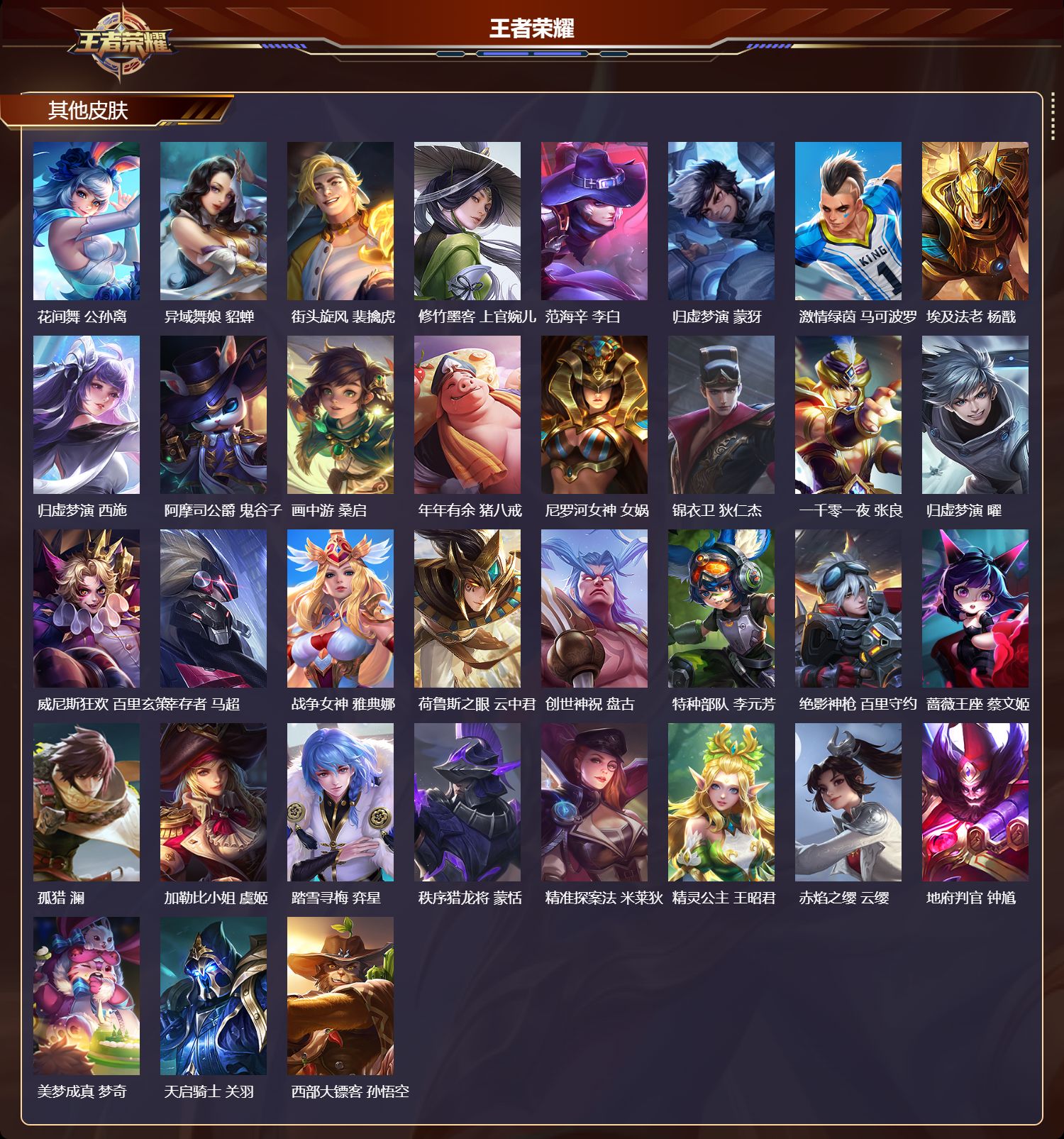 WZQM4247097王者荣耀账号详情图6