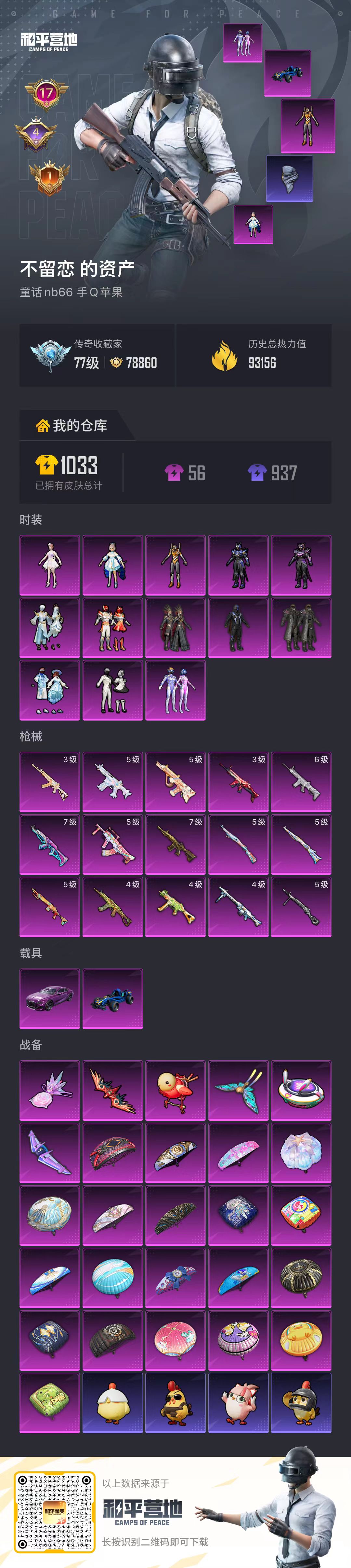 HPSJ4137079和平精英账号详情图2 HPSJ4137079和平精英账号详情图2