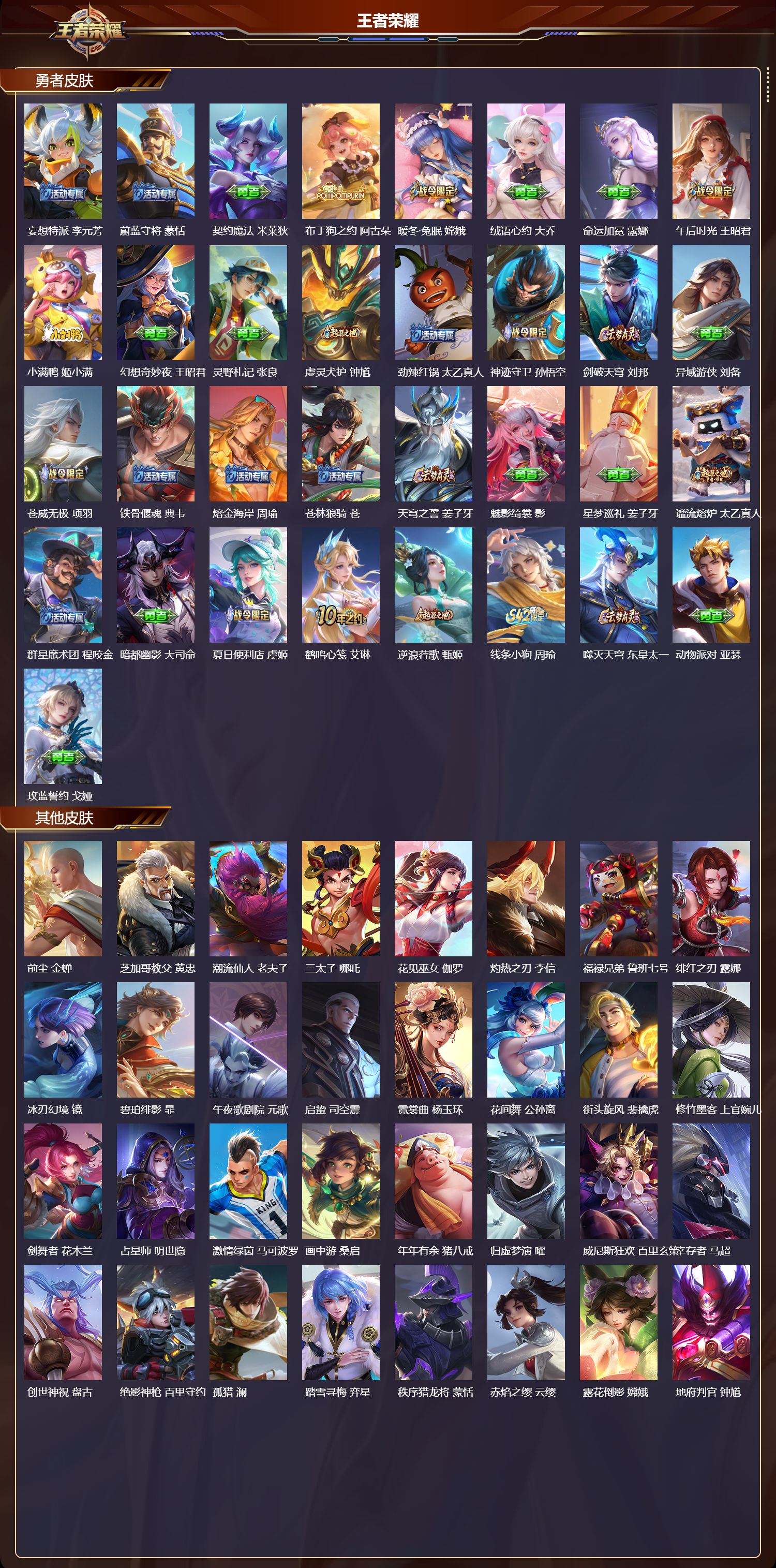 WZQM4247866王者荣耀账号详情图4