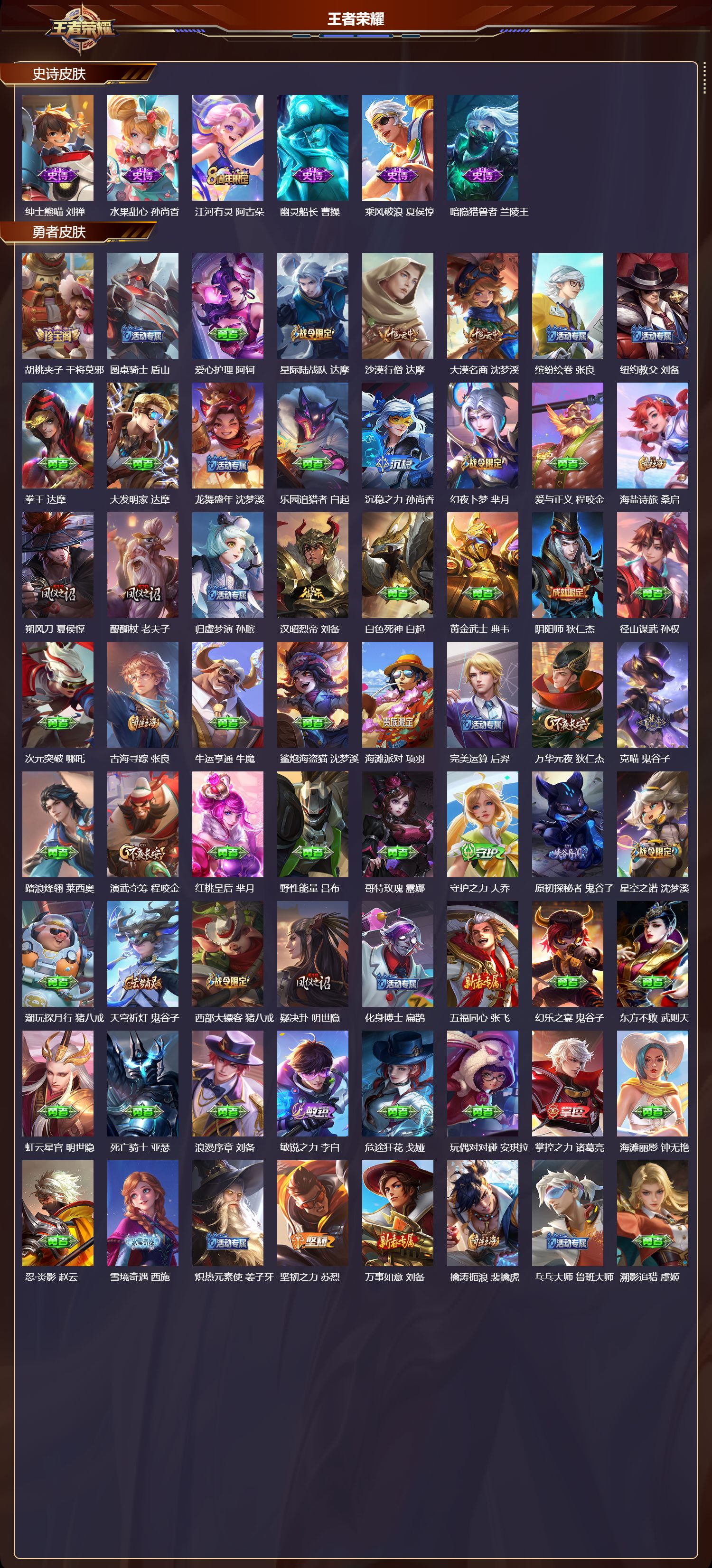 WZQM4252241王者荣耀账号详情图3 WZQM4252241王者荣耀账号详情图3