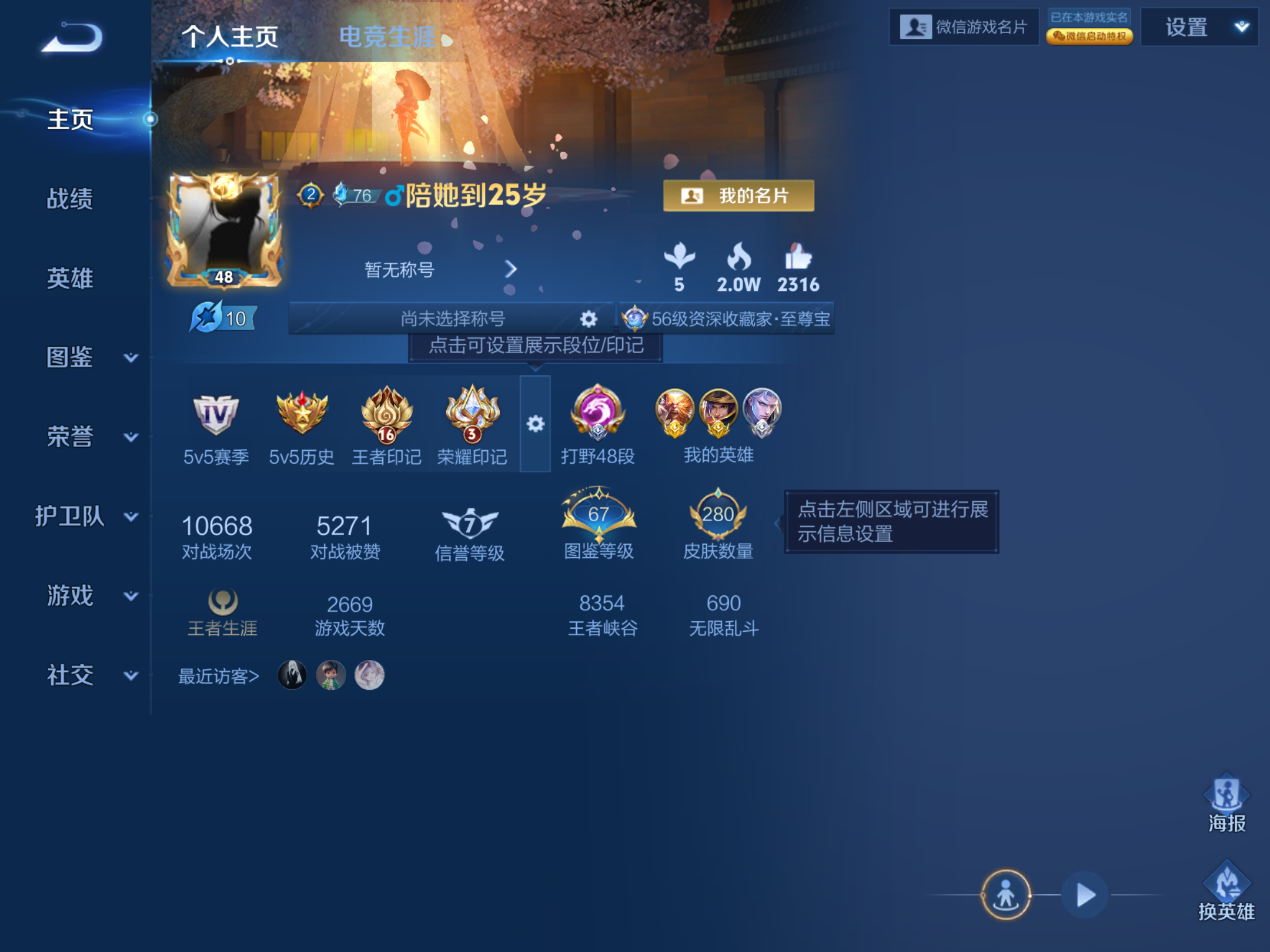 WZCMW4271058王者荣耀账号详情图2