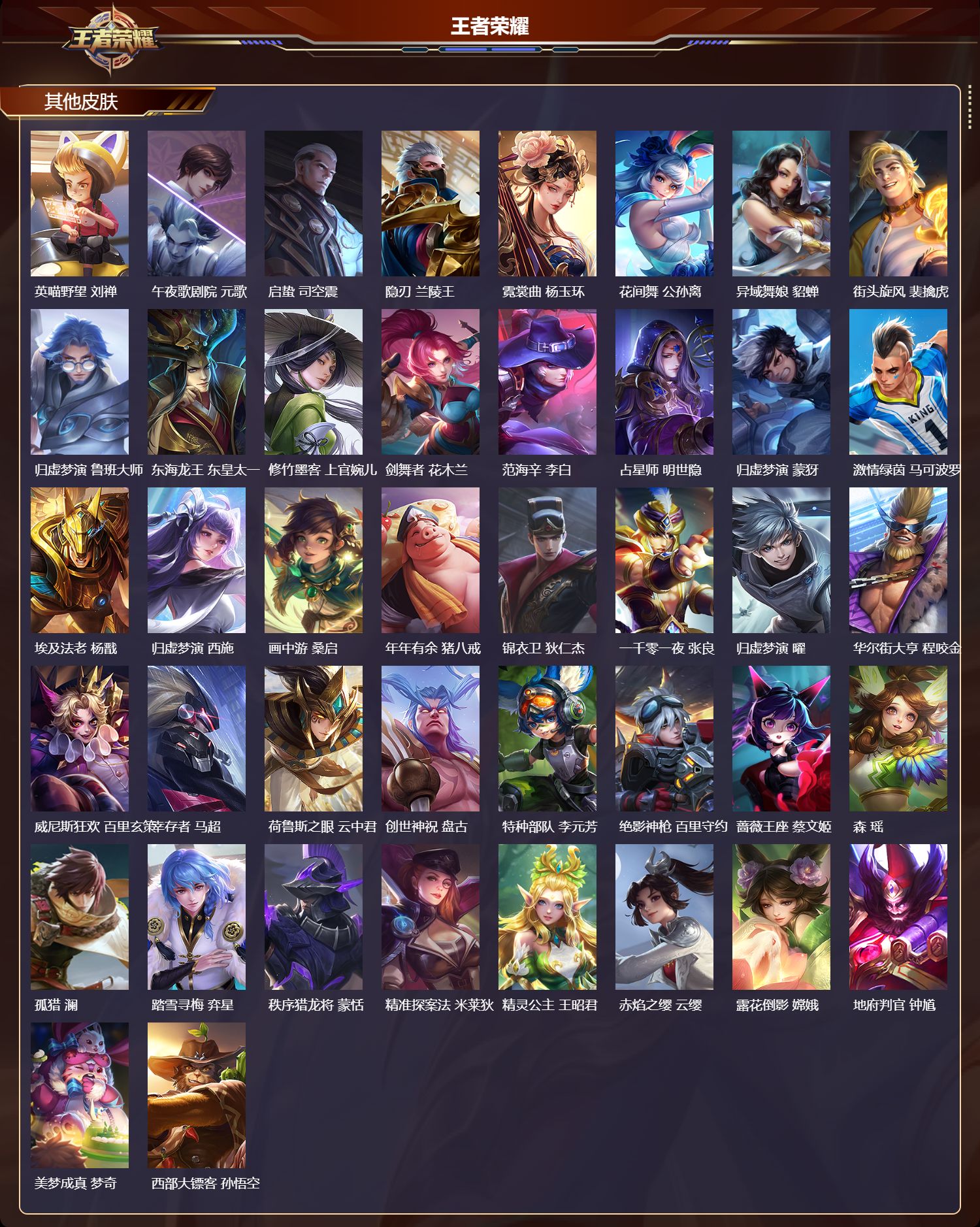 WZQM4252388王者荣耀账号详情图6