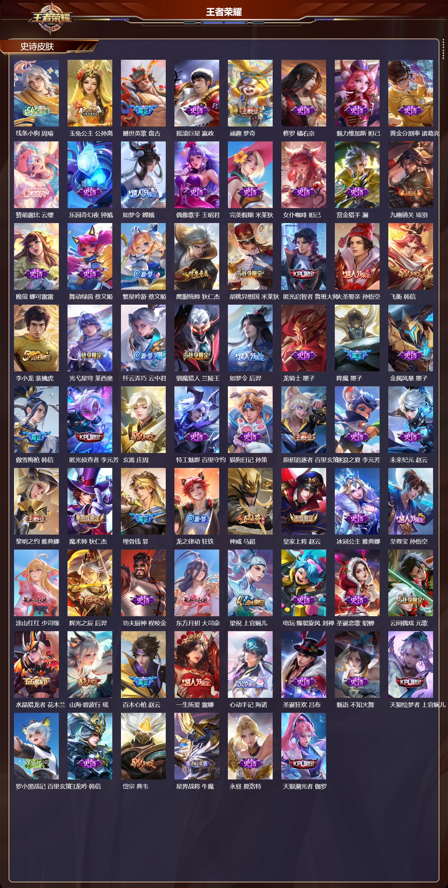 WZCMW4269300王者荣耀账号详情图7