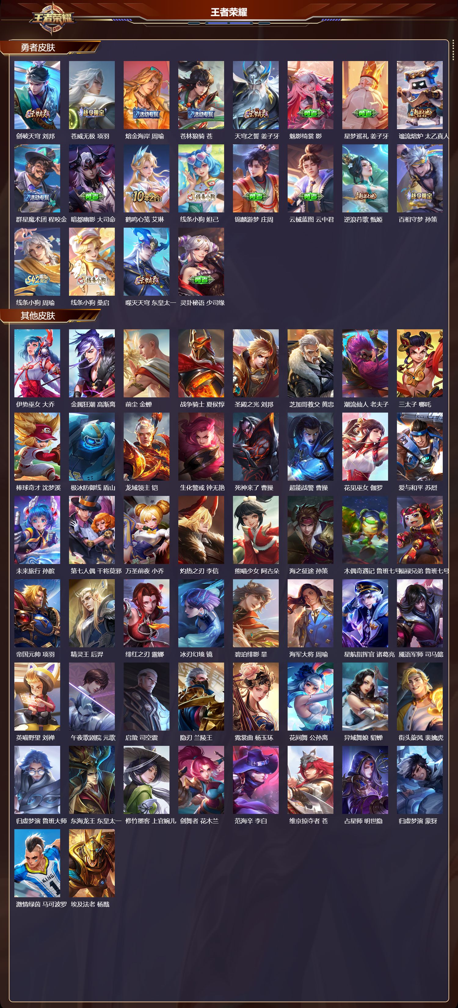 WZQM4252391王者荣耀账号详情图6 WZQM4252391王者荣耀账号详情图6