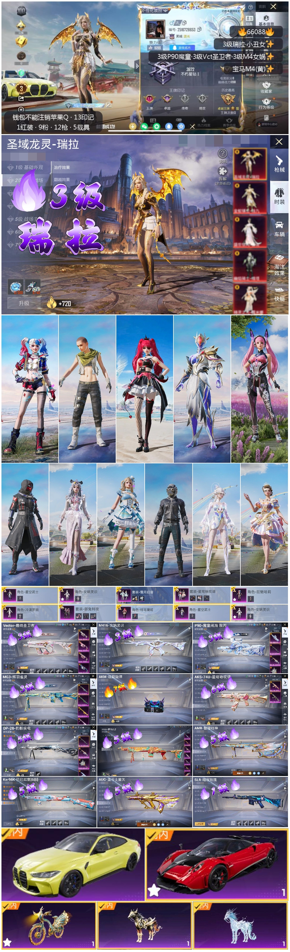 HPSJ4138353和平精英账号详情图4