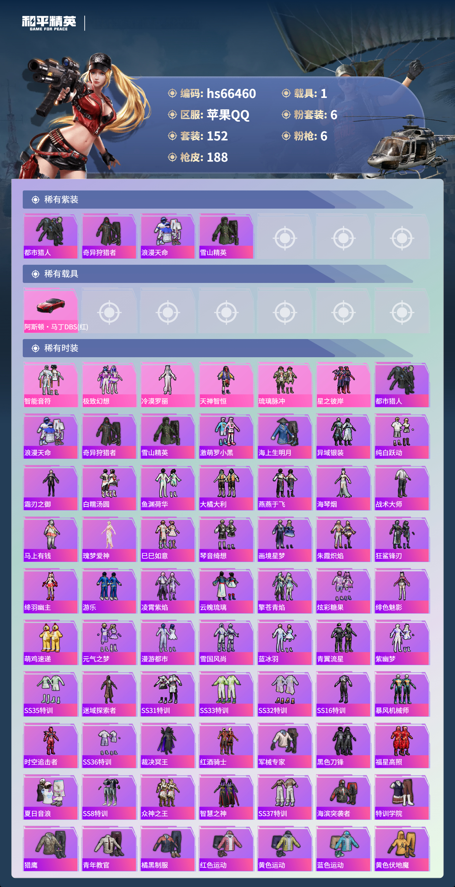 HPSJ4142134和平精英账号详情图4 HPSJ4142134和平精英账号详情图4