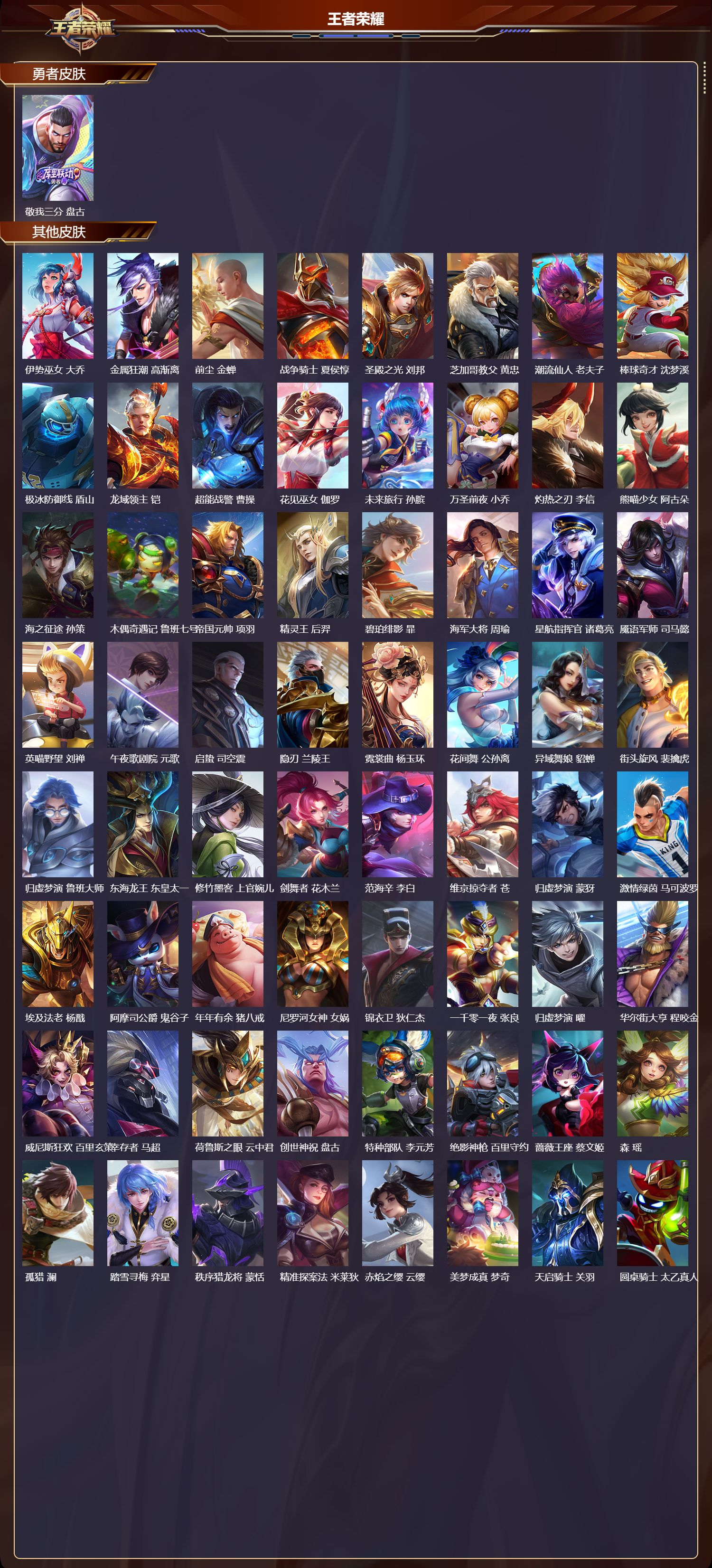 WZMK4251994王者荣耀账号详情图5 WZMK4251994王者荣耀账号详情图5