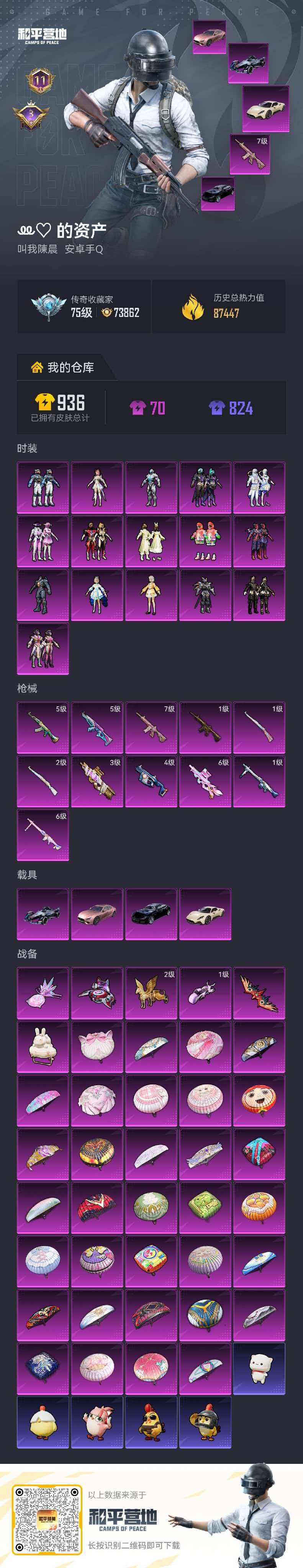 HPCMW4151231和平精英账号详情图9