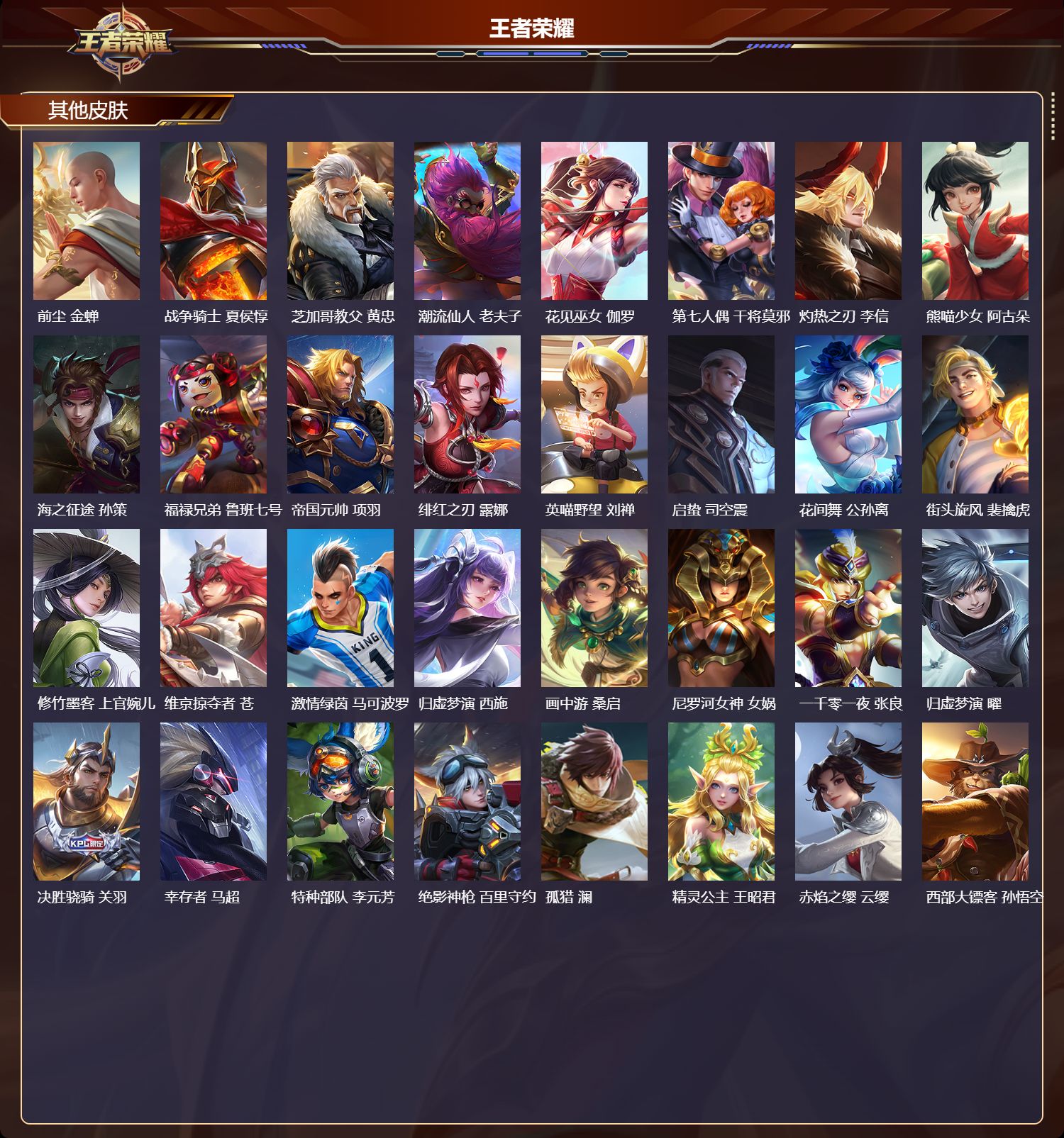 WZQM4252317王者荣耀账号详情图5