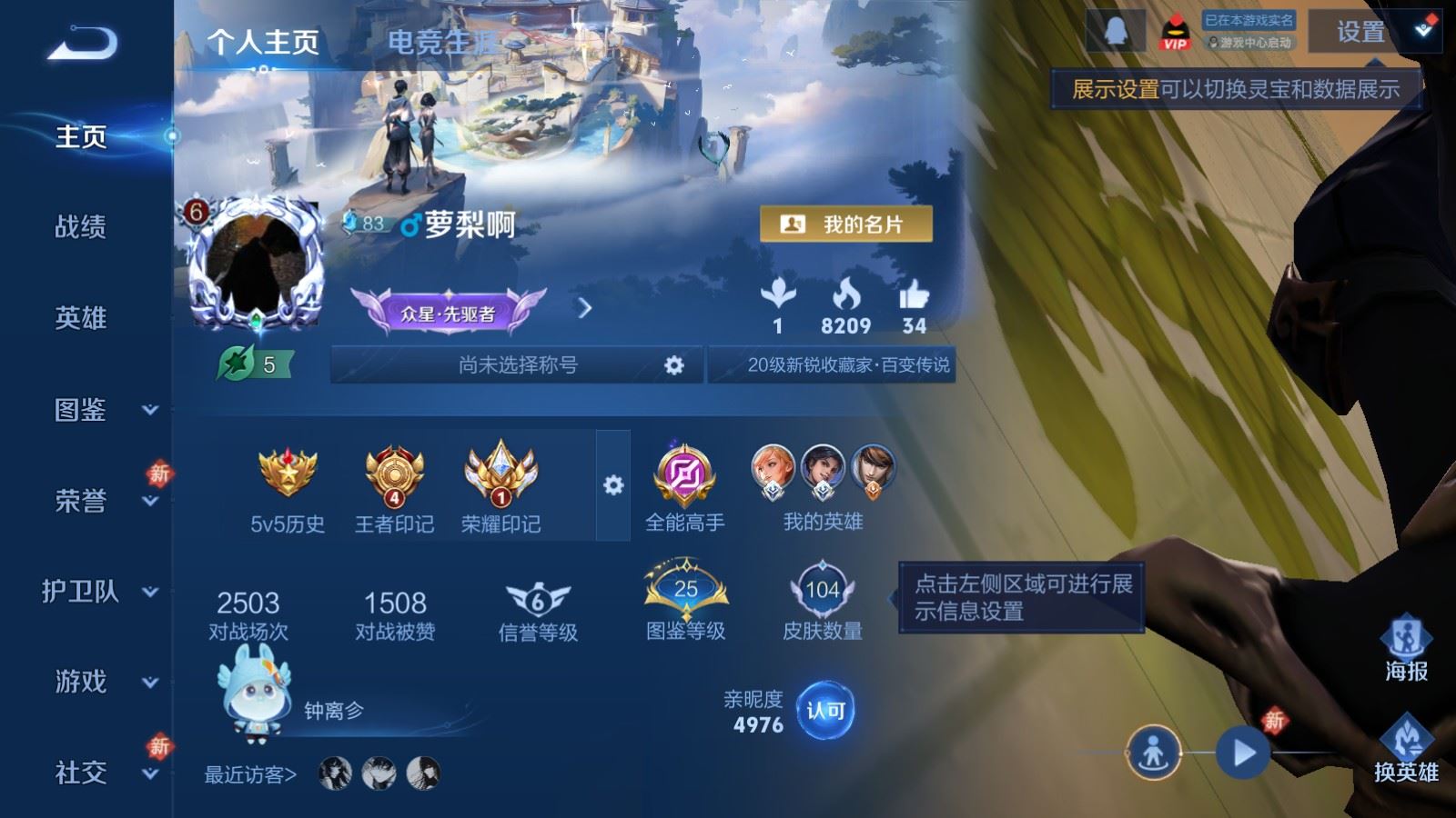 WZLX4258808王者荣耀账号详情图2 WZLX4258808王者荣耀账号详情图2