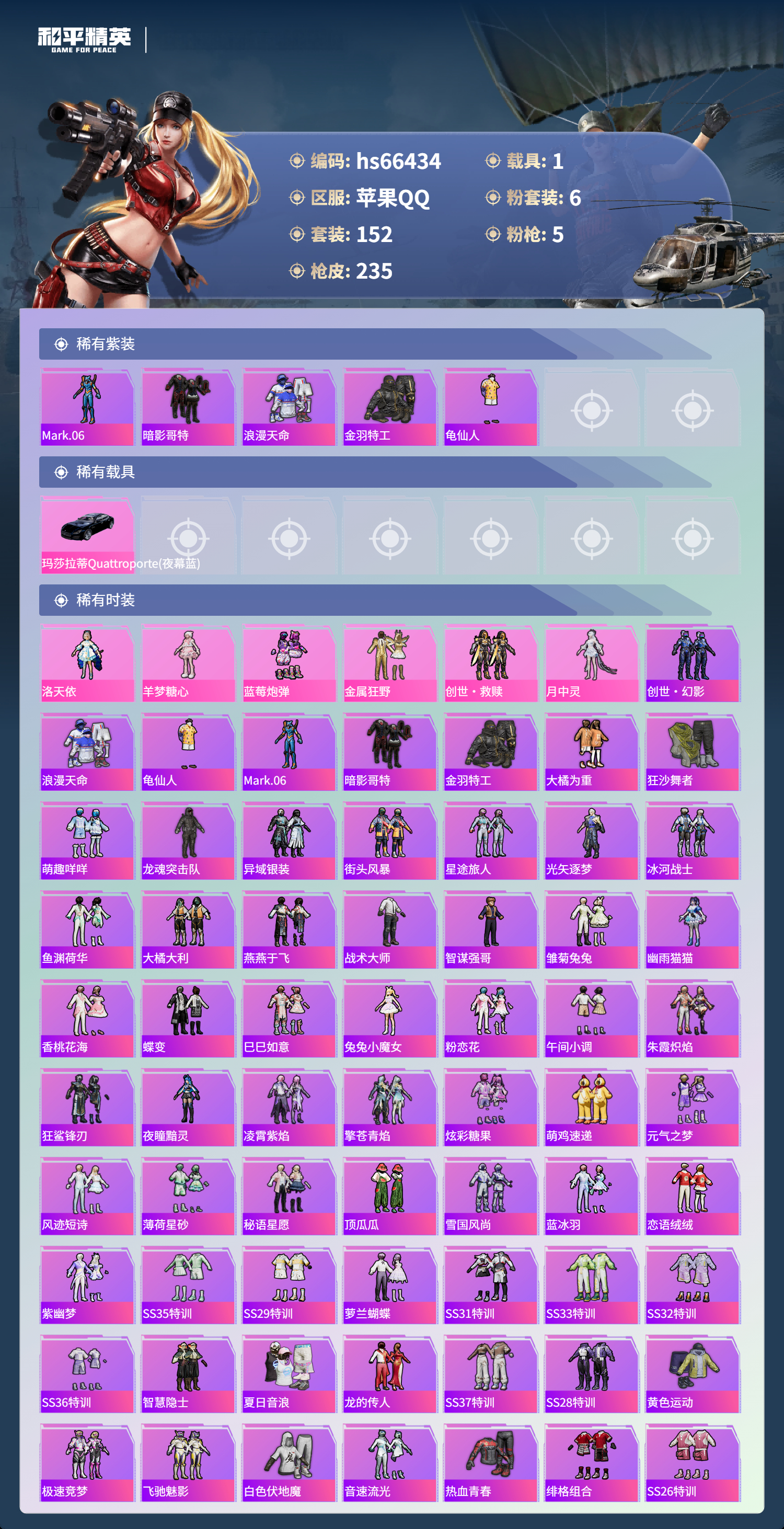 HPSJ4142111和平精英账号详情图4 HPSJ4142111和平精英账号详情图4