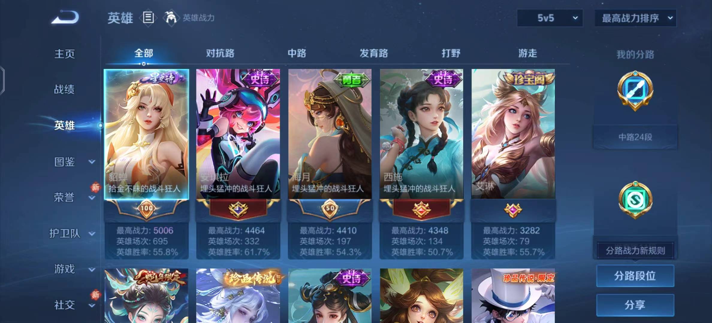 WZCMW4269495王者荣耀账号详情图4