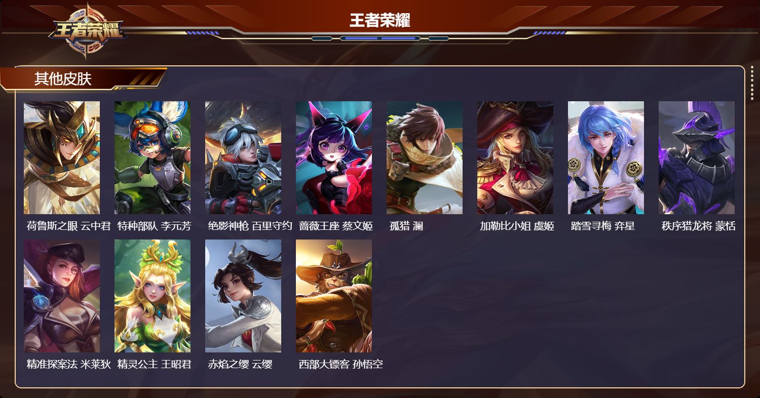 WZQM4252364王者荣耀账号详情图5