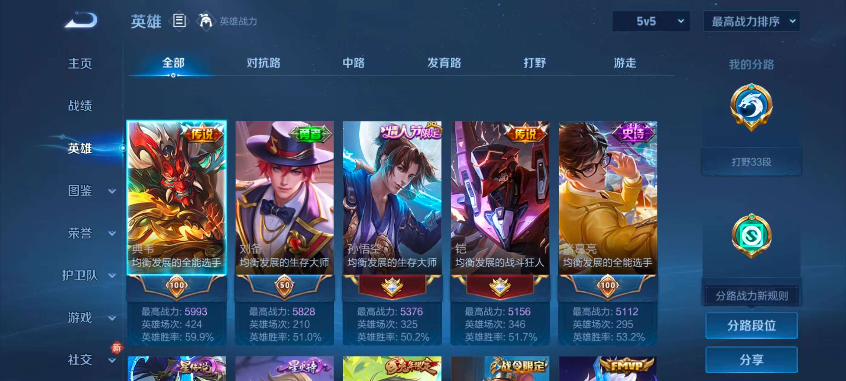 WZCMW4269421王者荣耀账号详情图5