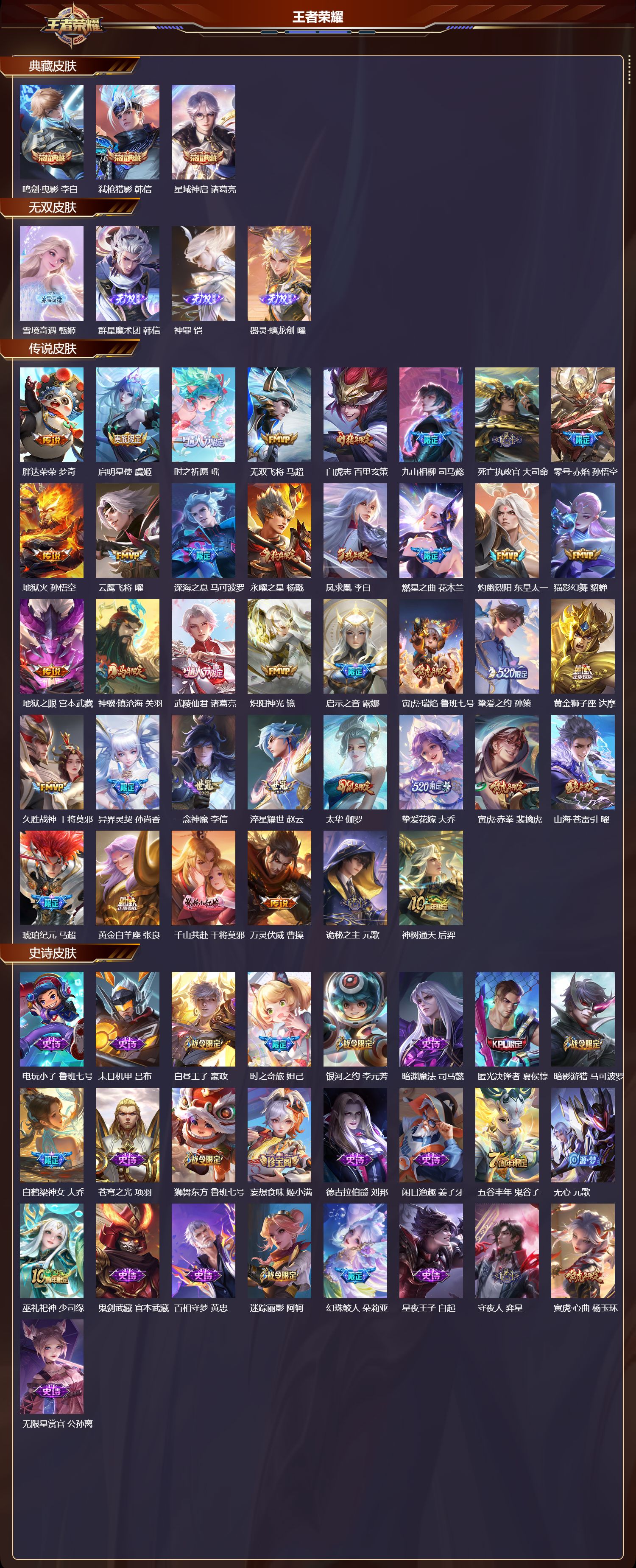 WZCMW4269300王者荣耀账号详情图6