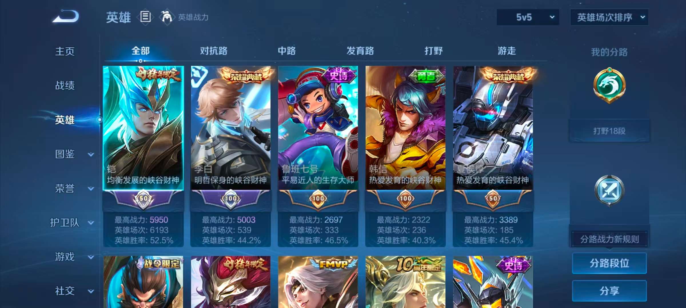 WZCMW4269514王者荣耀账号详情图6