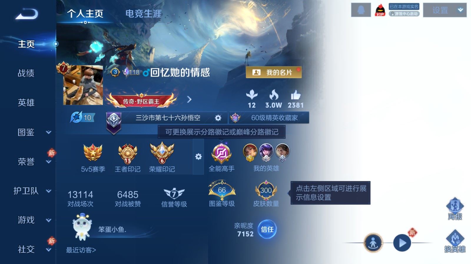 WZLX4256005王者荣耀账号详情图2