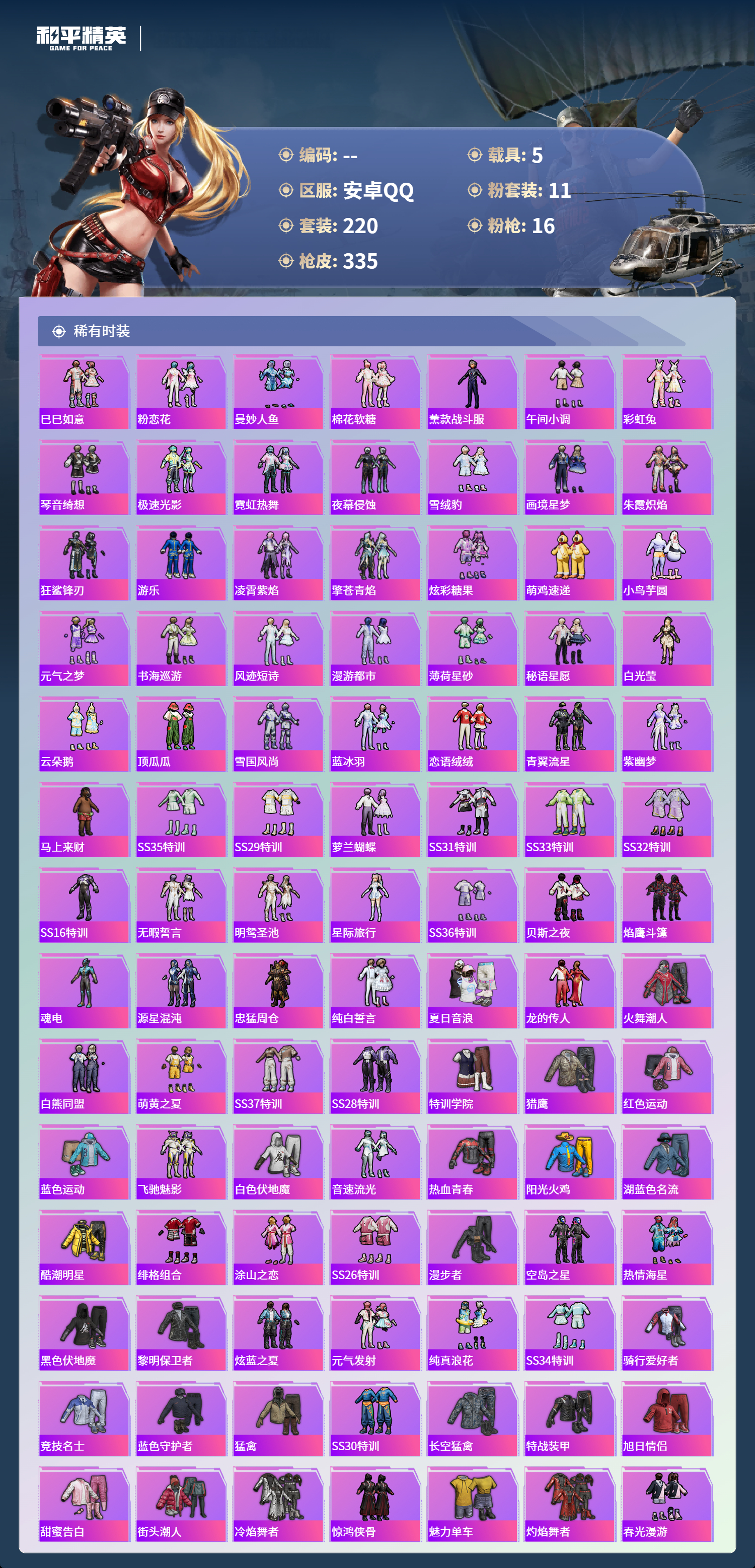 HPCMW4153612和平精英账号详情图3