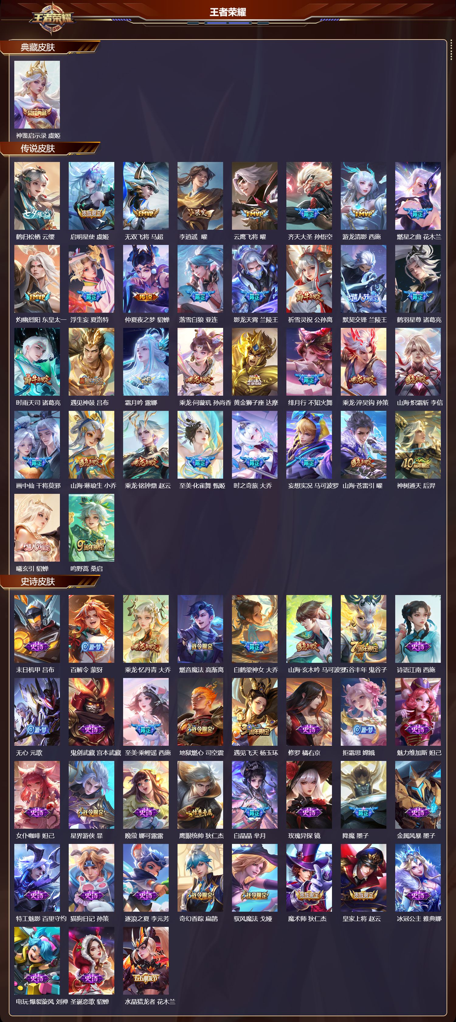 WZQM4254852王者荣耀账号详情图2