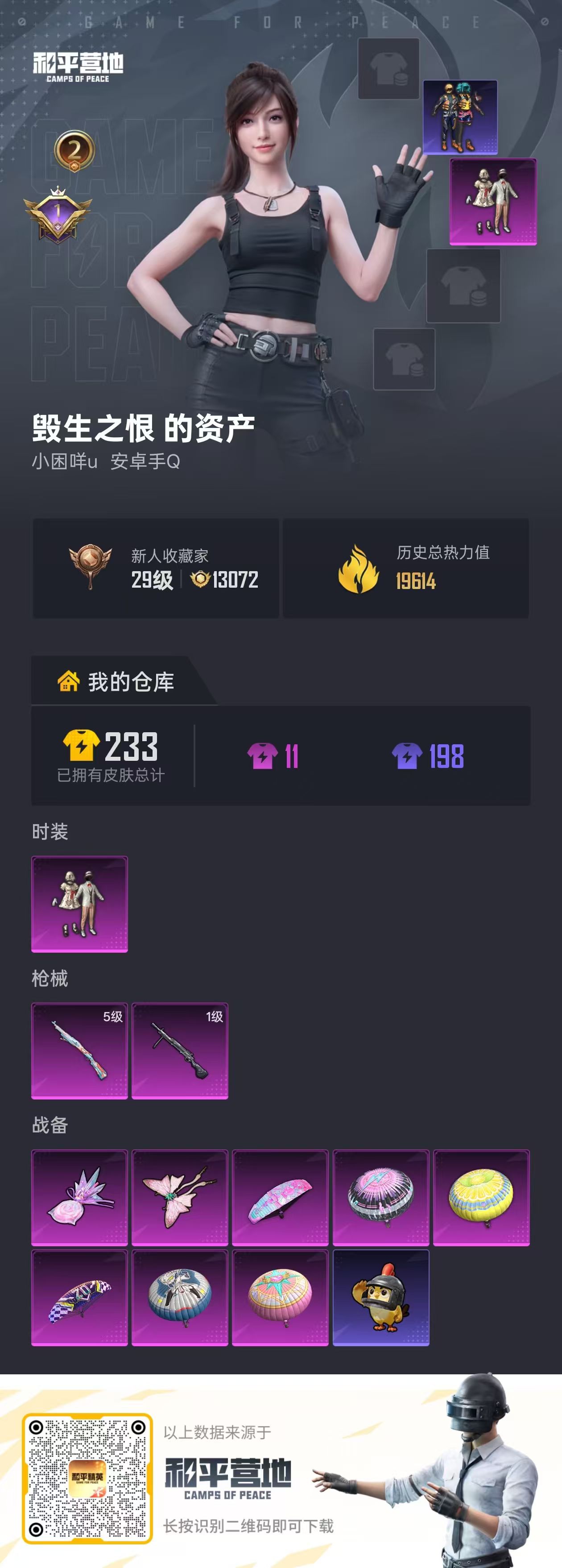 HPSJ4140028和平精英账号详情图2