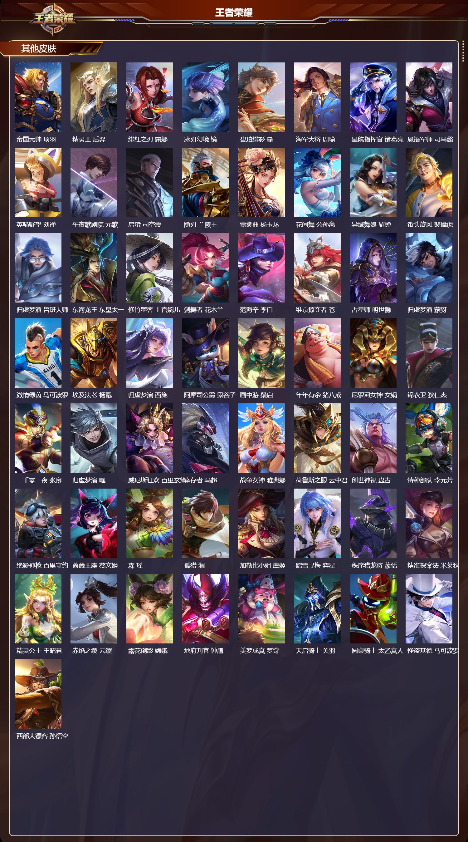 WZQM4254839王者荣耀账号详情图8