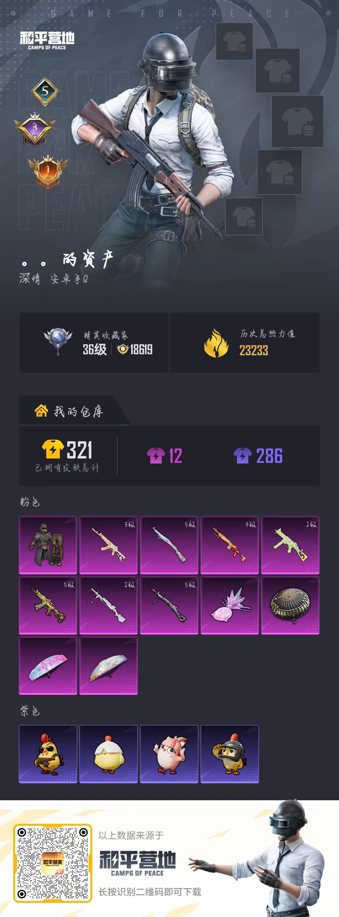 HPSJ4140558和平精英账号详情图2