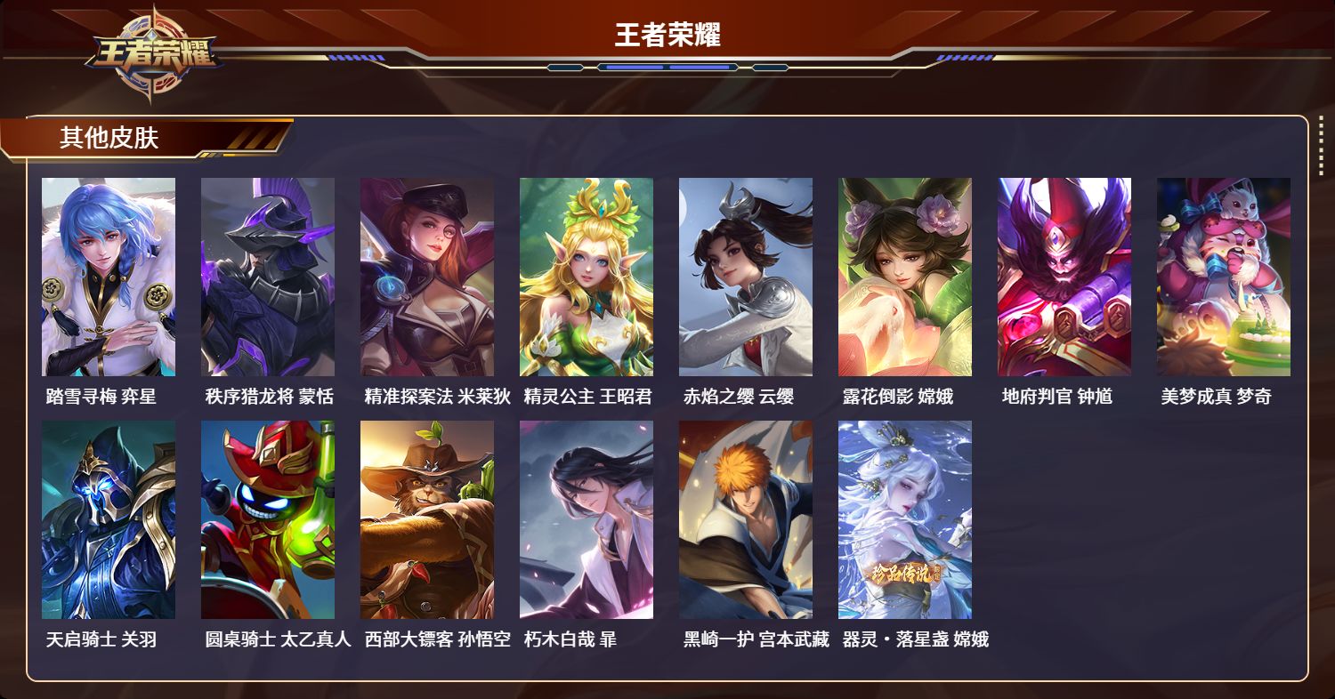 WZLX4255058王者荣耀账号详情图9 WZLX4255058王者荣耀账号详情图9