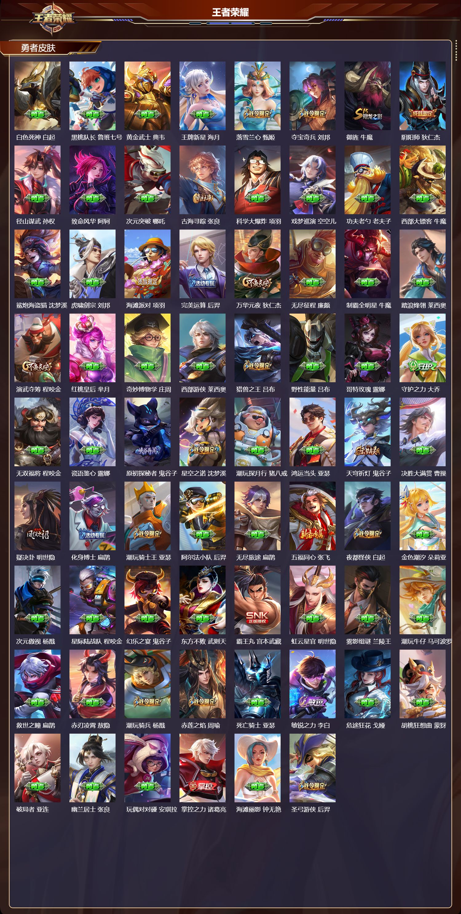 WZCMW4272918王者荣耀账号详情图11