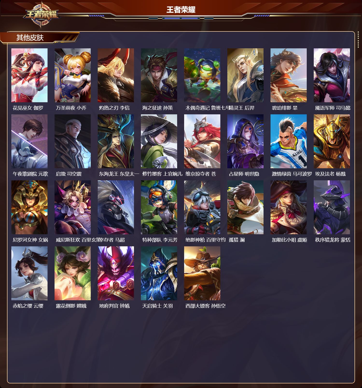 WZMK4254924王者荣耀账号详情图5