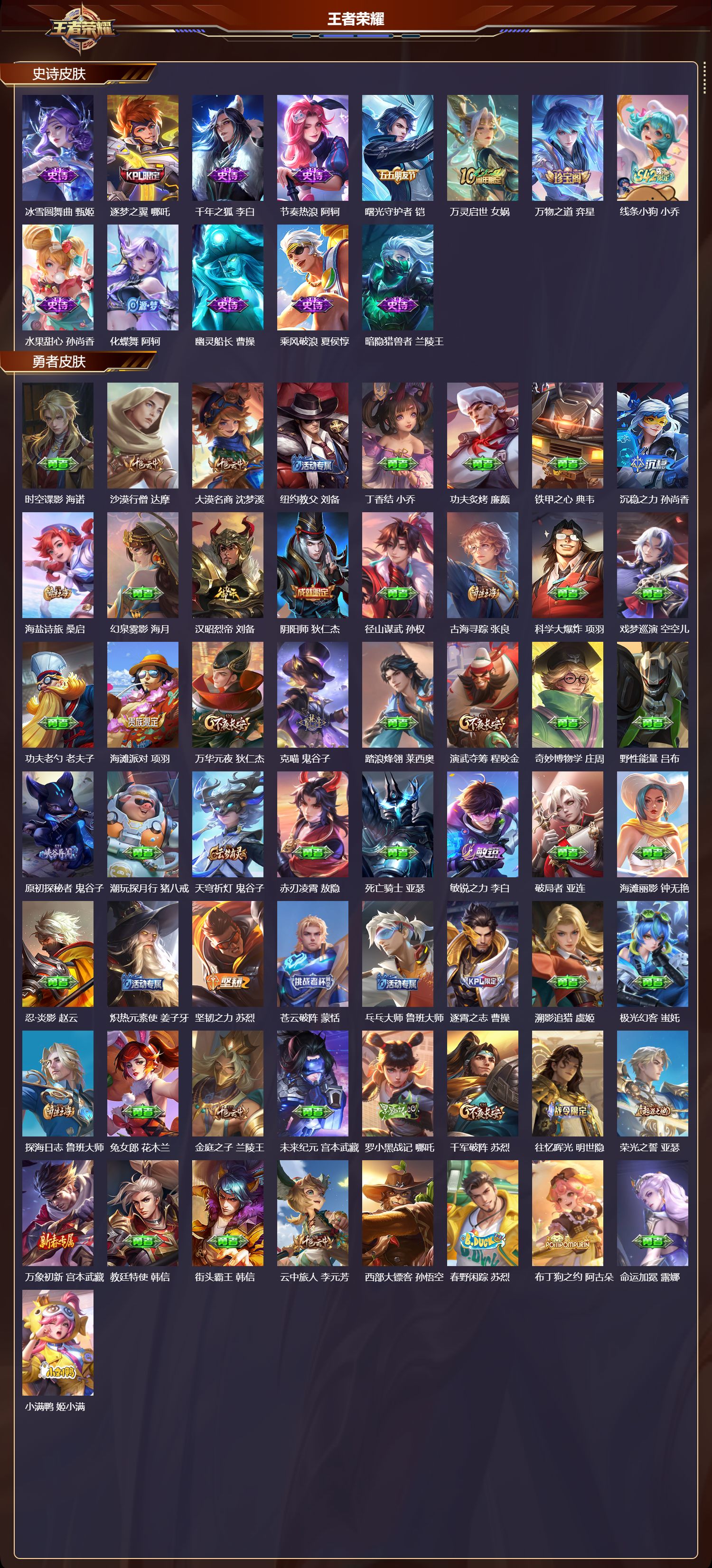 WZQM4254732王者荣耀账号详情图3 WZQM4254732王者荣耀账号详情图3