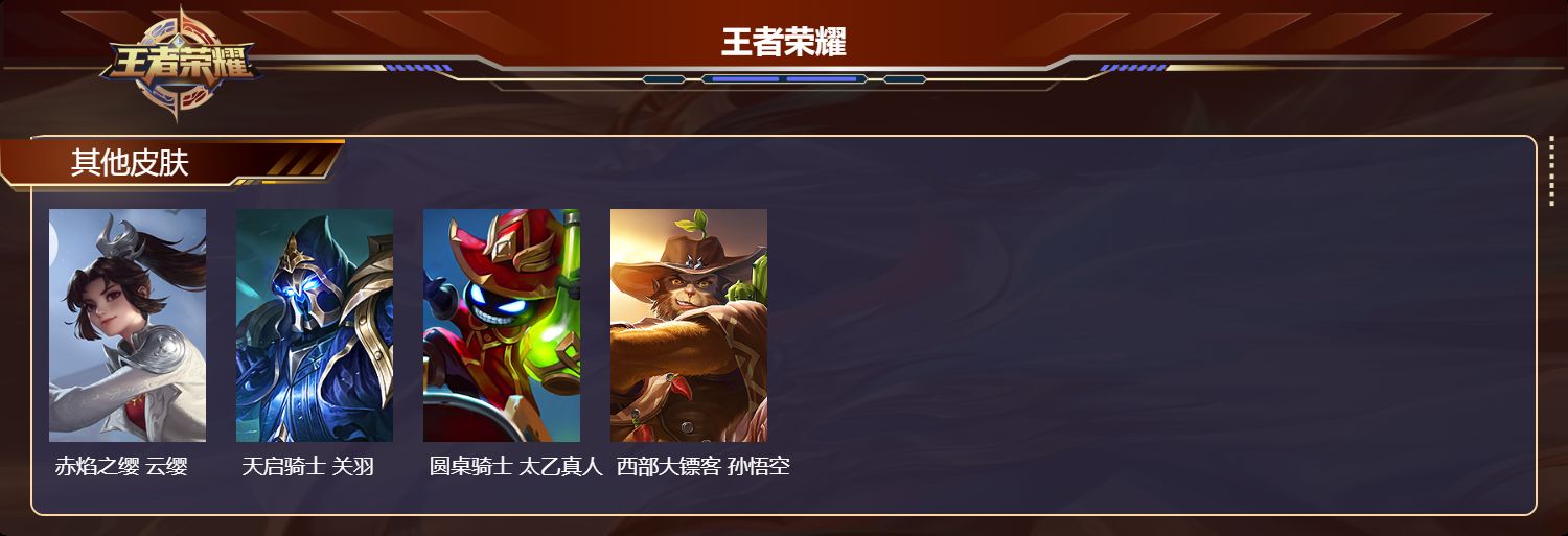 WZMK4254913王者荣耀账号详情图4