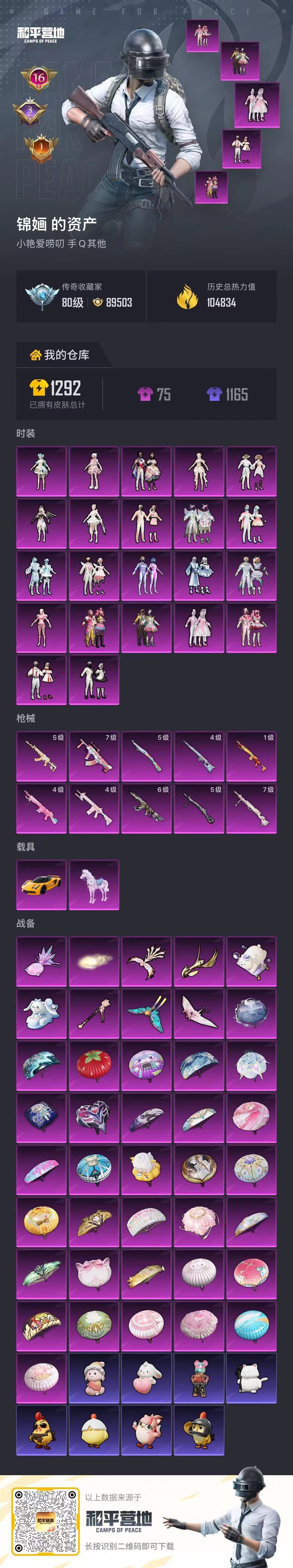 HPSJ4139912和平精英账号详情图2