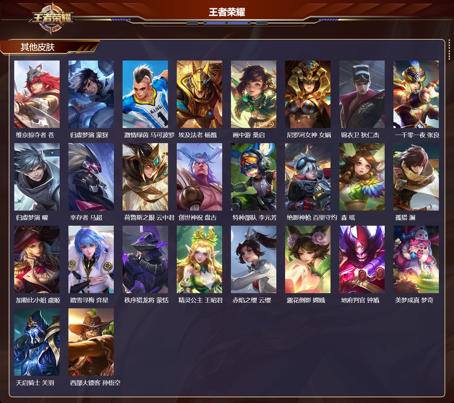 WZCMW4272335王者荣耀账号详情图9