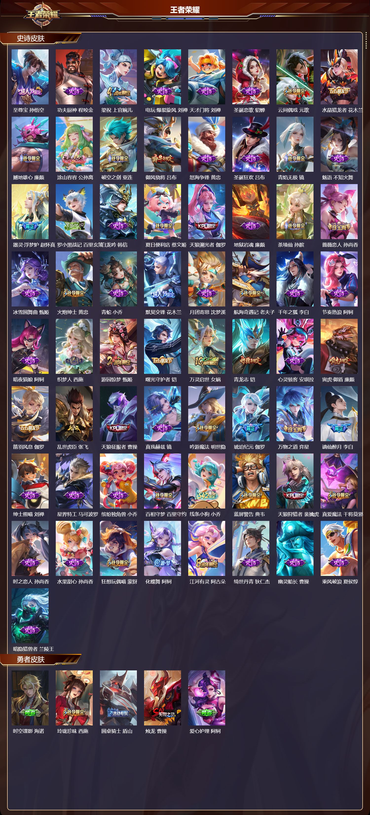 WZQM4254906王者荣耀账号详情图4 WZQM4254906王者荣耀账号详情图4