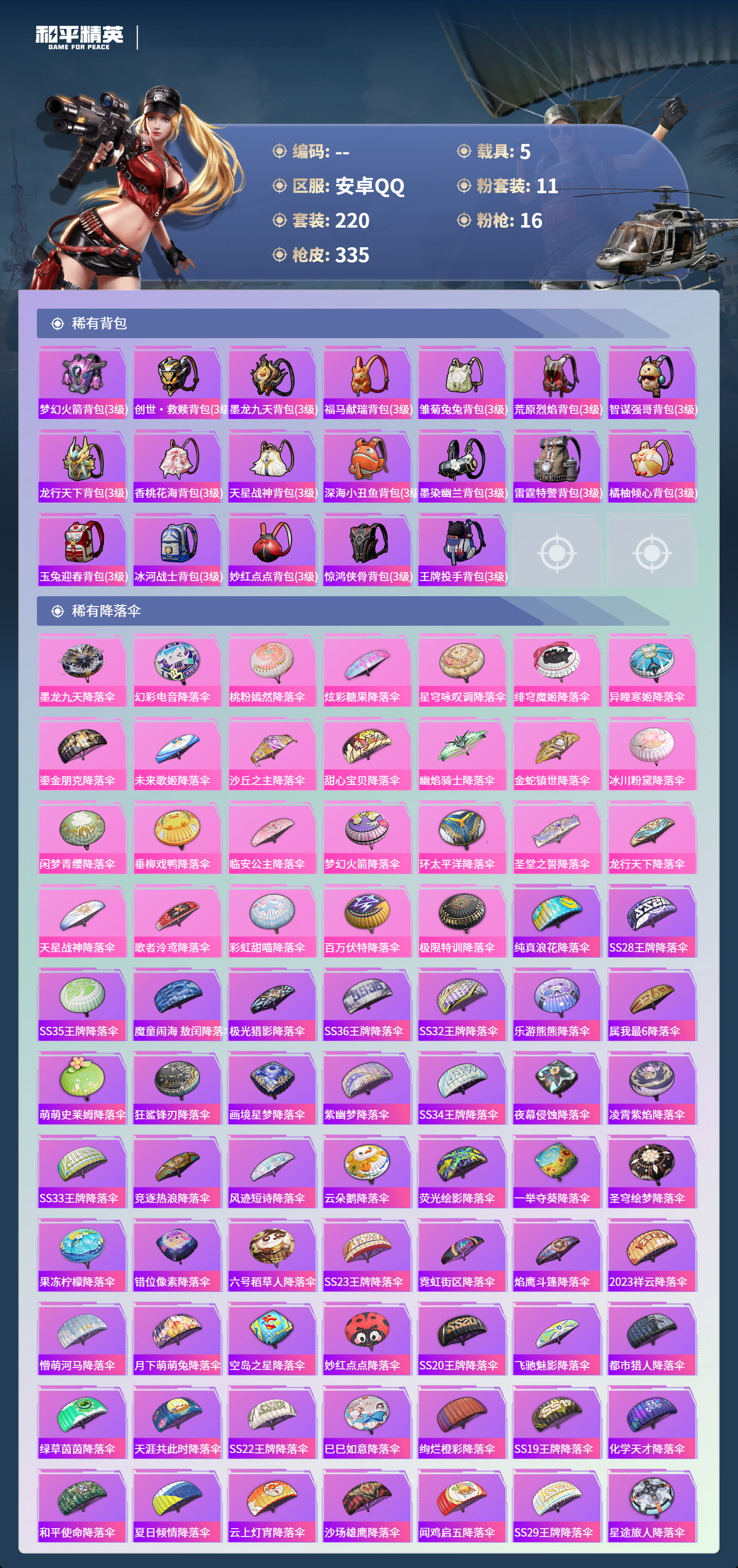 HPCMW4153612和平精英账号详情图9