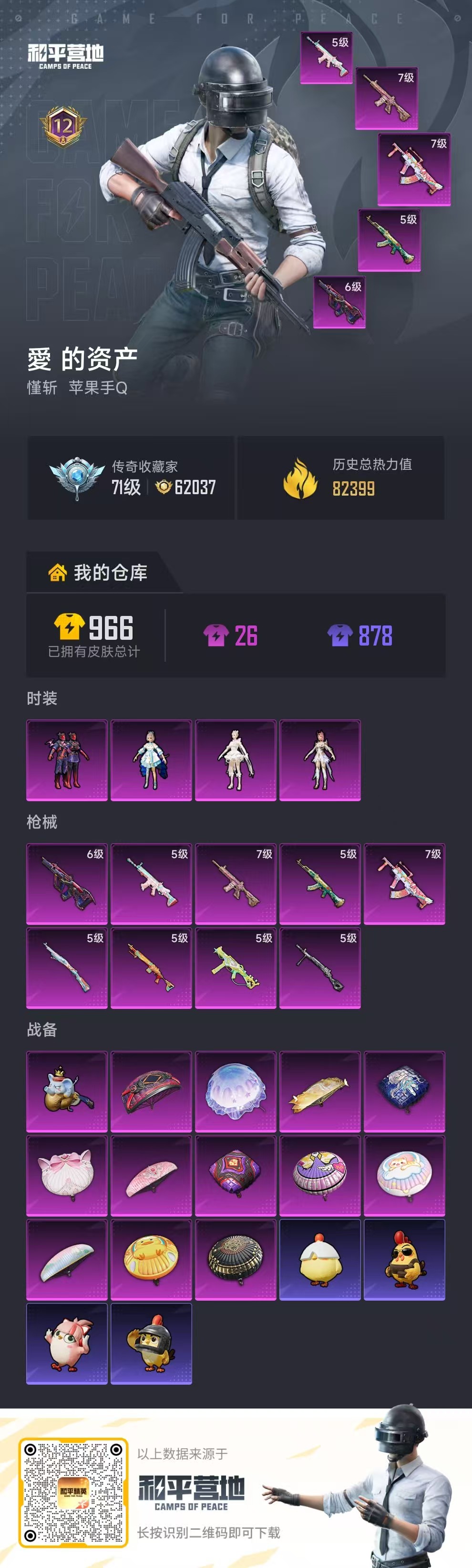 HPSJ4140488和平精英账号详情图2