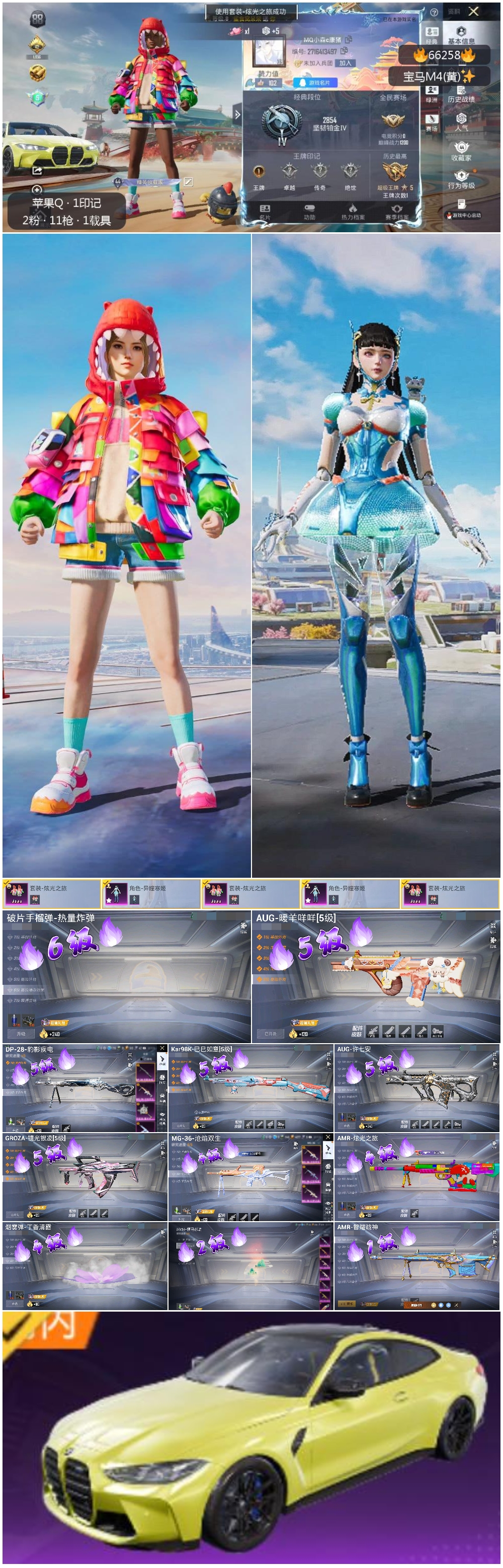 HPSJ4140523和平精英账号详情图4