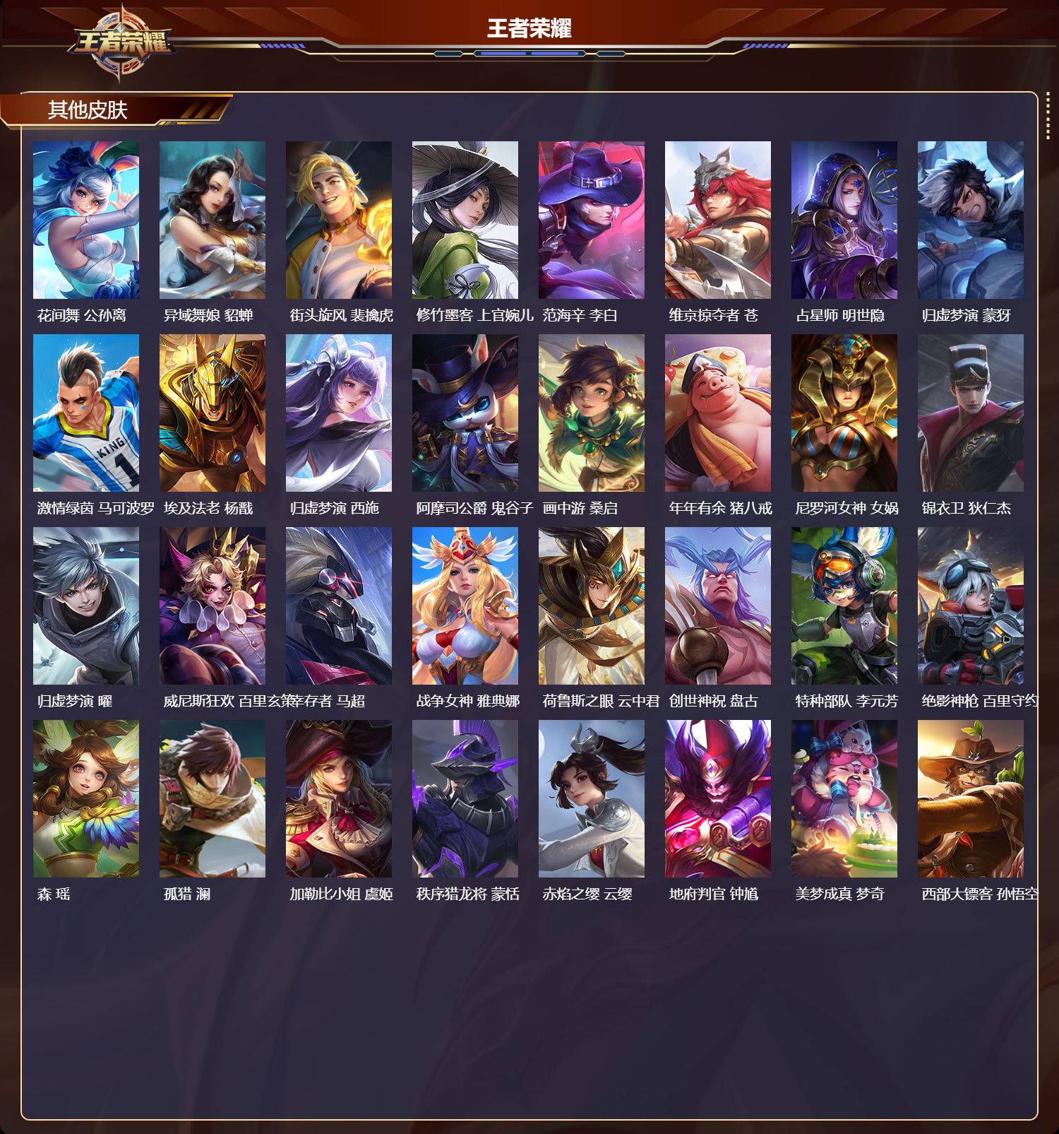 WZQM4254867王者荣耀账号详情图6