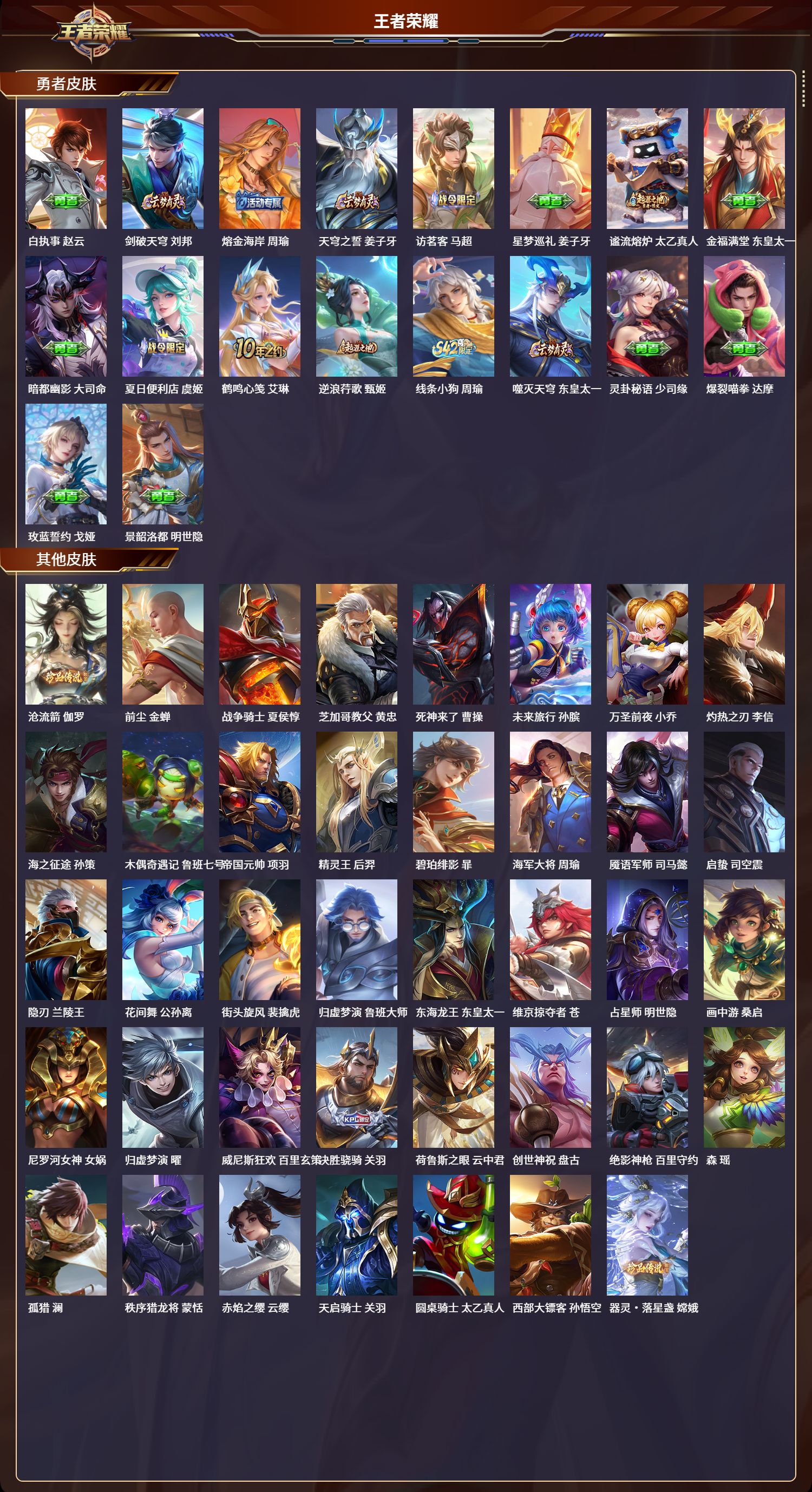 WZLX4255094王者荣耀账号详情图5 WZLX4255094王者荣耀账号详情图5