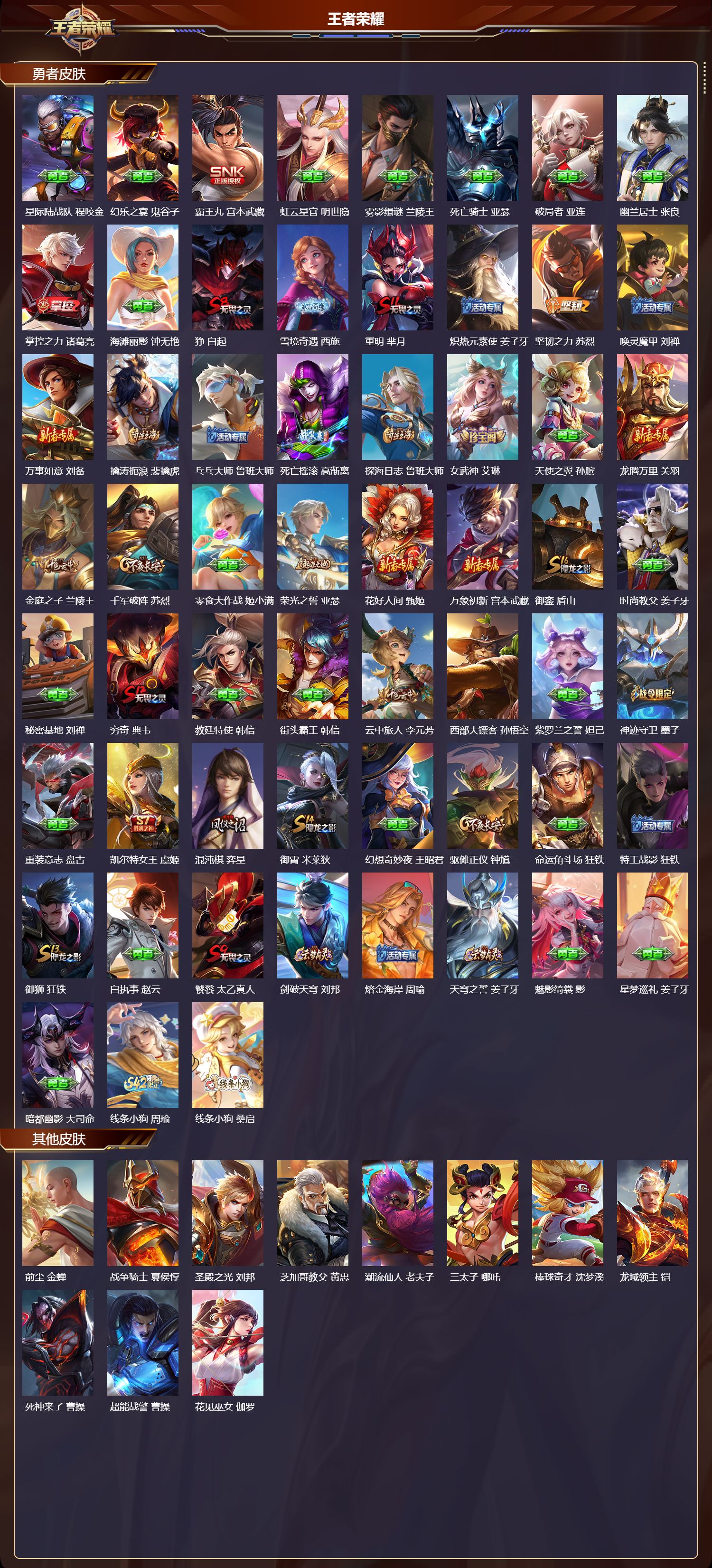 WZMK4254836王者荣耀账号详情图4 WZMK4254836王者荣耀账号详情图4