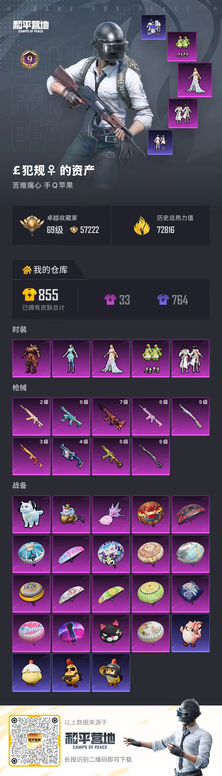 HPSJ4142088和平精英账号详情图2