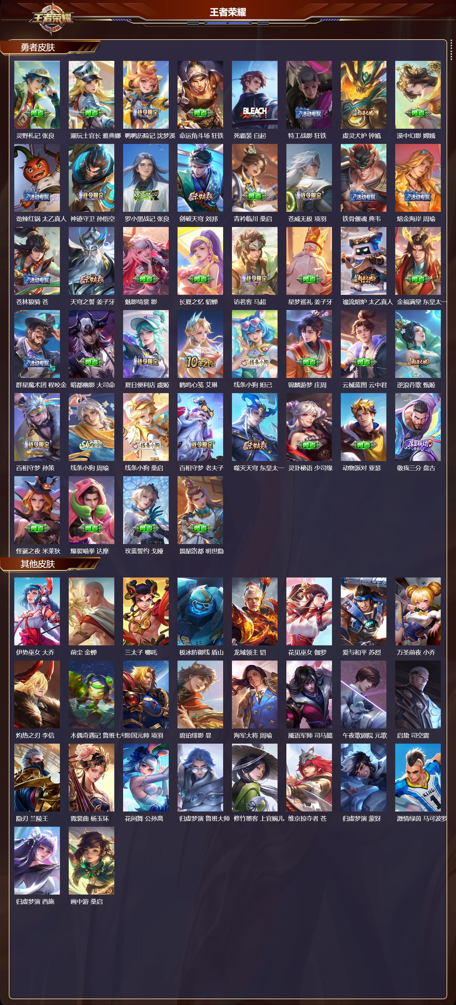 WZQM4257673王者荣耀账号详情图5