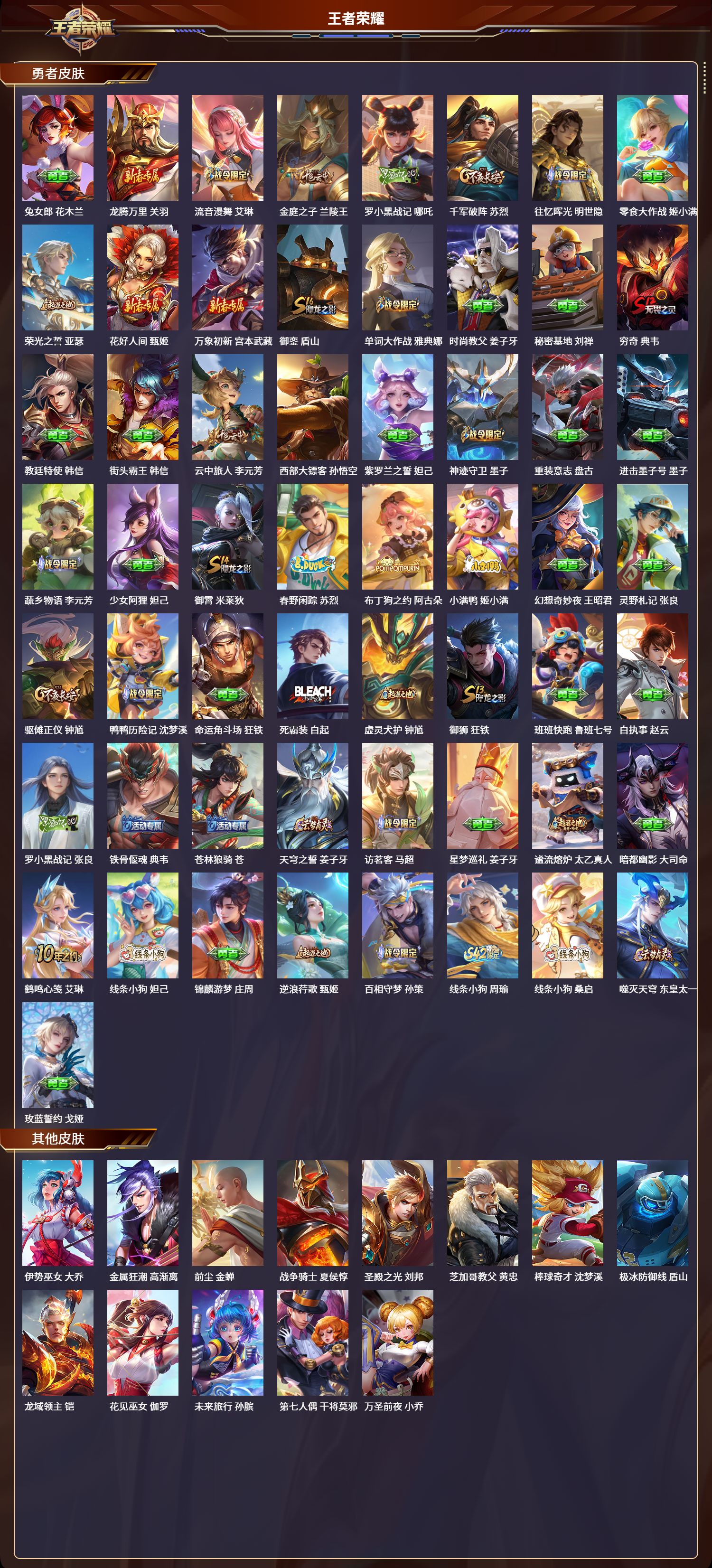 WZLX4255437王者荣耀账号详情图5 WZLX4255437王者荣耀账号详情图5