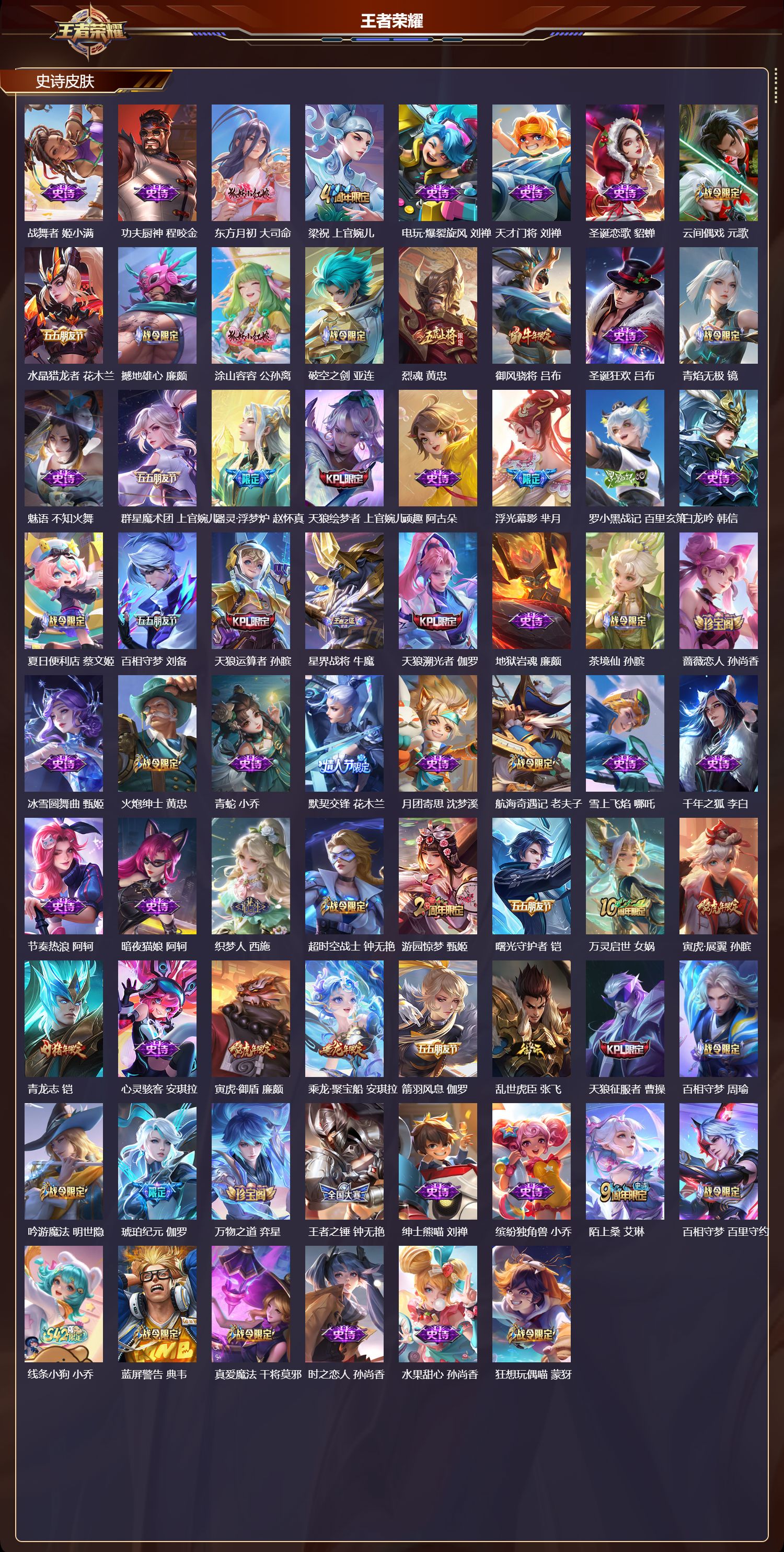 WZCMW4274748王者荣耀账号详情图10