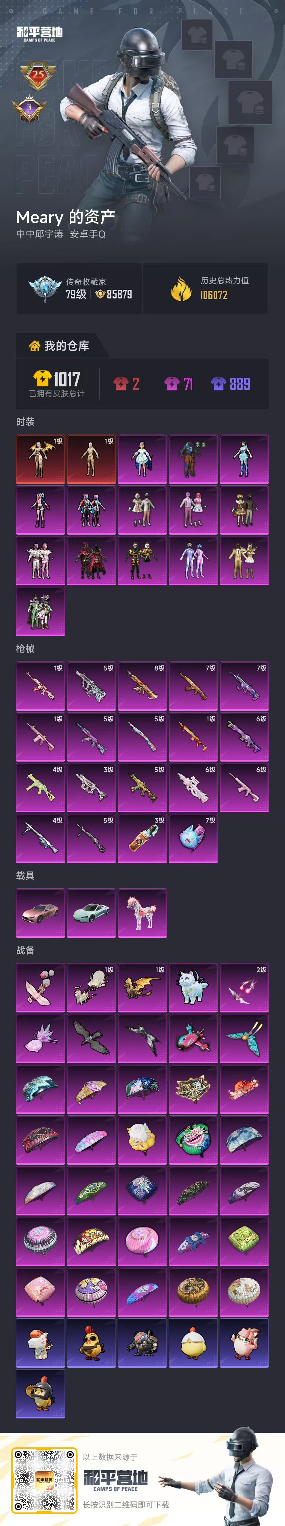 HPSJ4141995和平精英账号详情图2