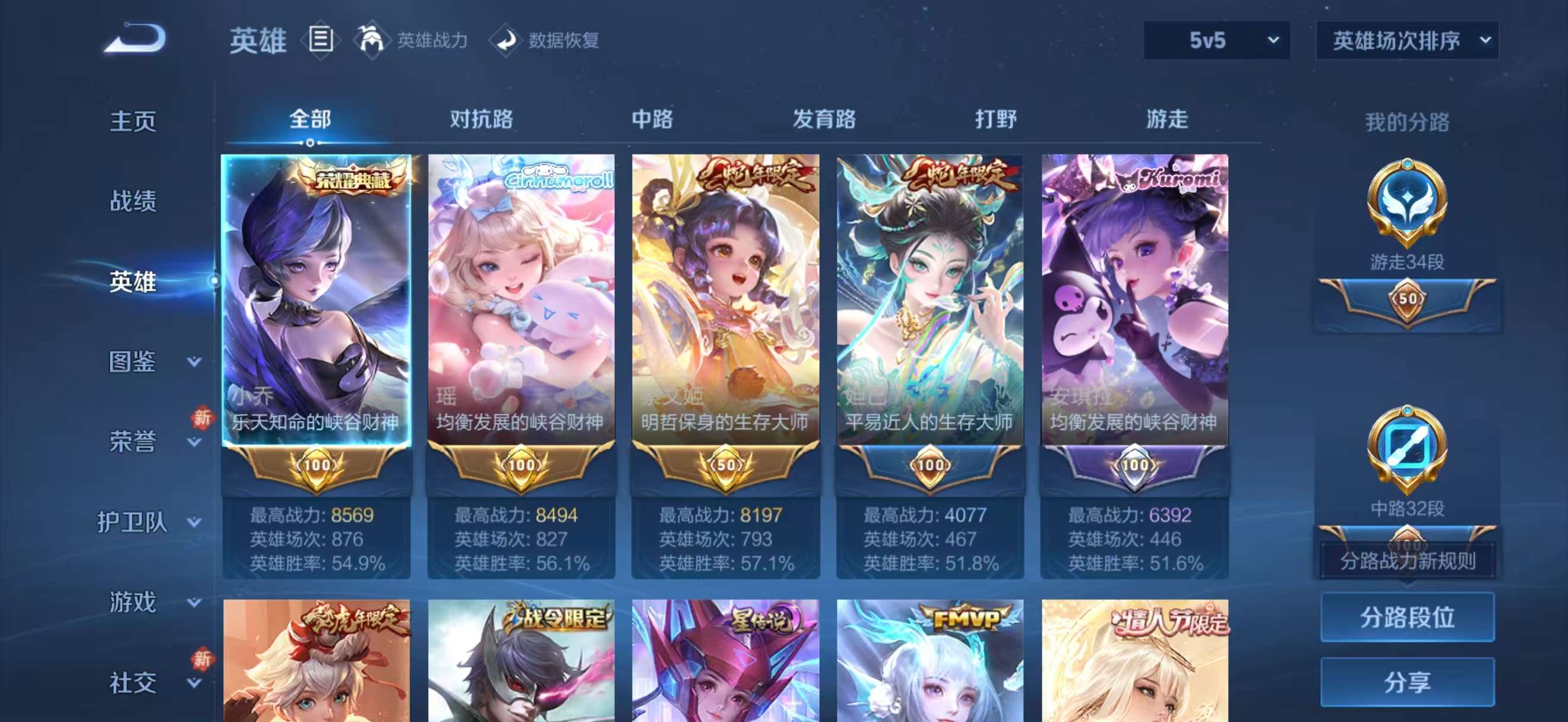 WZCMW4277043王者荣耀账号详情图4